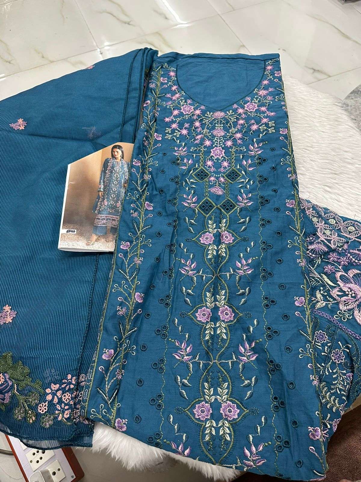 Falah Premium Cotton Collection Code - 26049 By Falah Designer Suits - 03