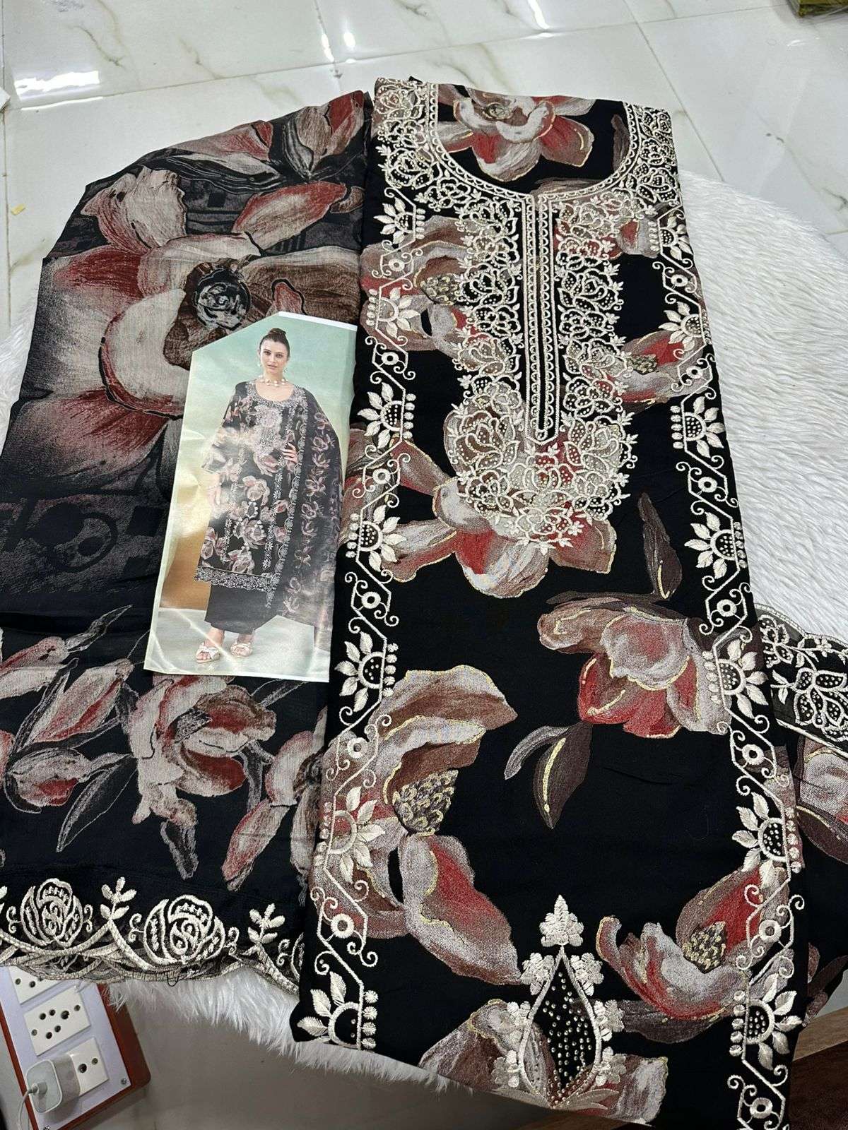 Falah Premium Cotton Collection Code - 26052 By Falah Designer Suits - 03