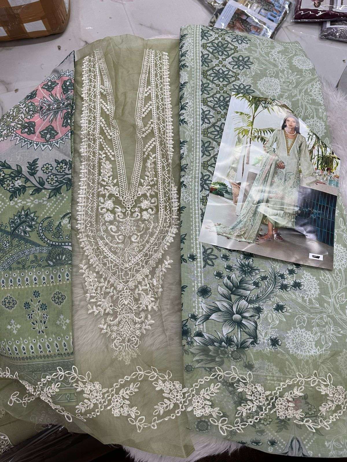 Falah Premium Cotton Collection Code - 26055 By Falah Designer Suits - 08