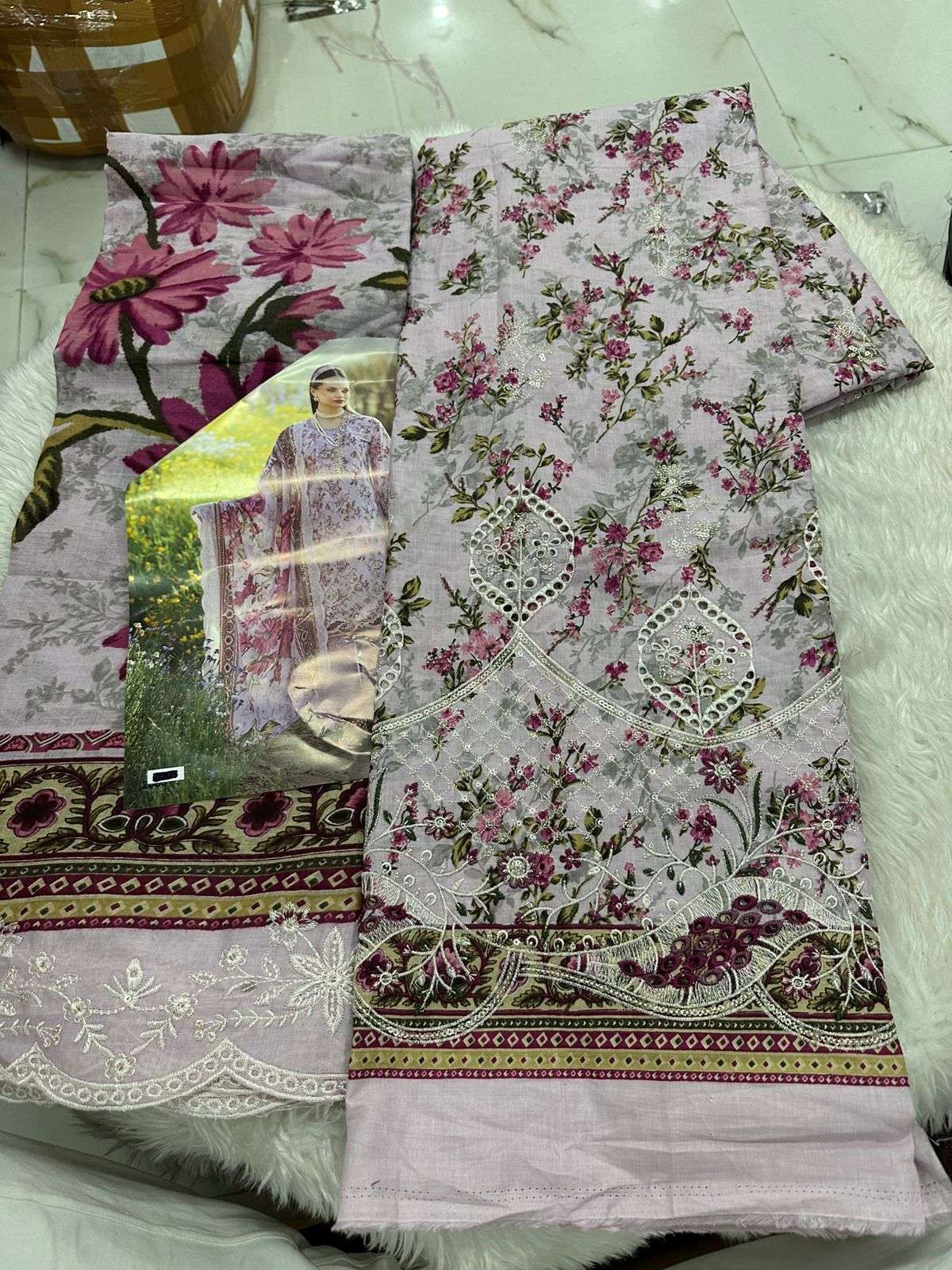 Falah Premium Cotton Collection Code - 26062 By Falah Designer Suits - 02