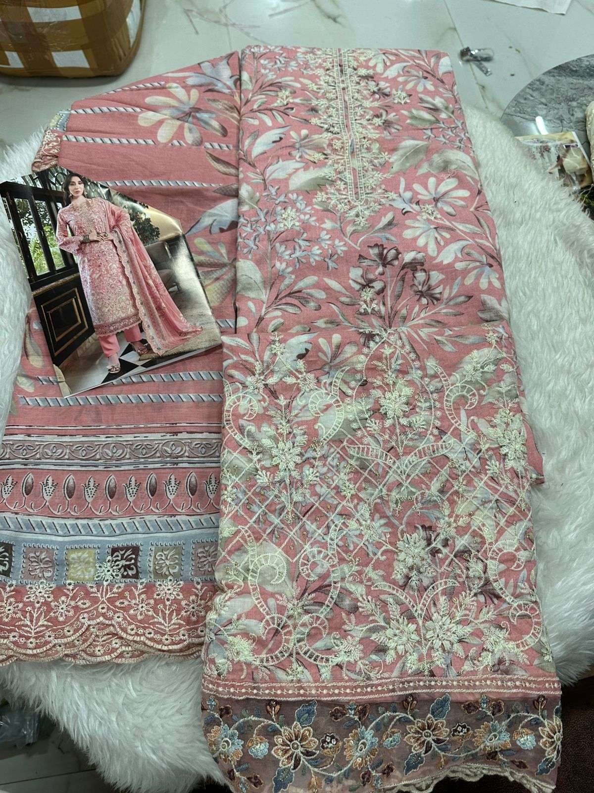 Falah Premium Cotton Collection Code - 26062 By Falah Designer Suits - 06