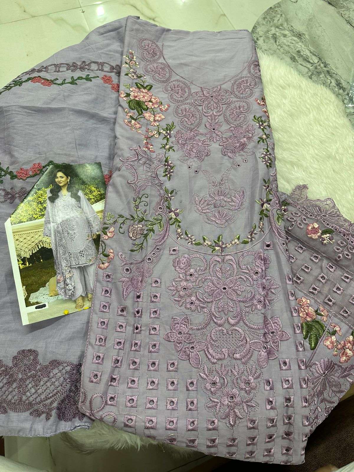 Falah Premium Cotton Collection Code - 26064 By Falah Designer Suits - 04