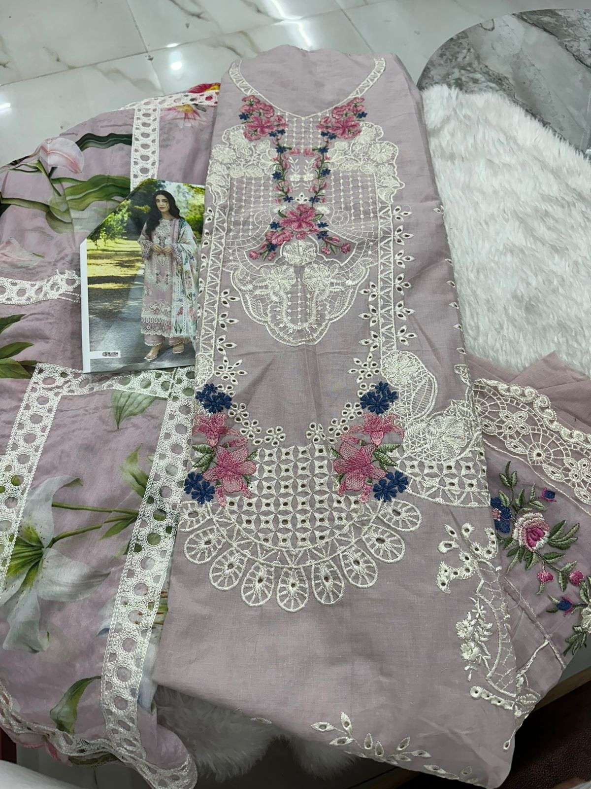 Falah Premium Cotton Collection Code - 26064 By Falah Designer Suits - 06