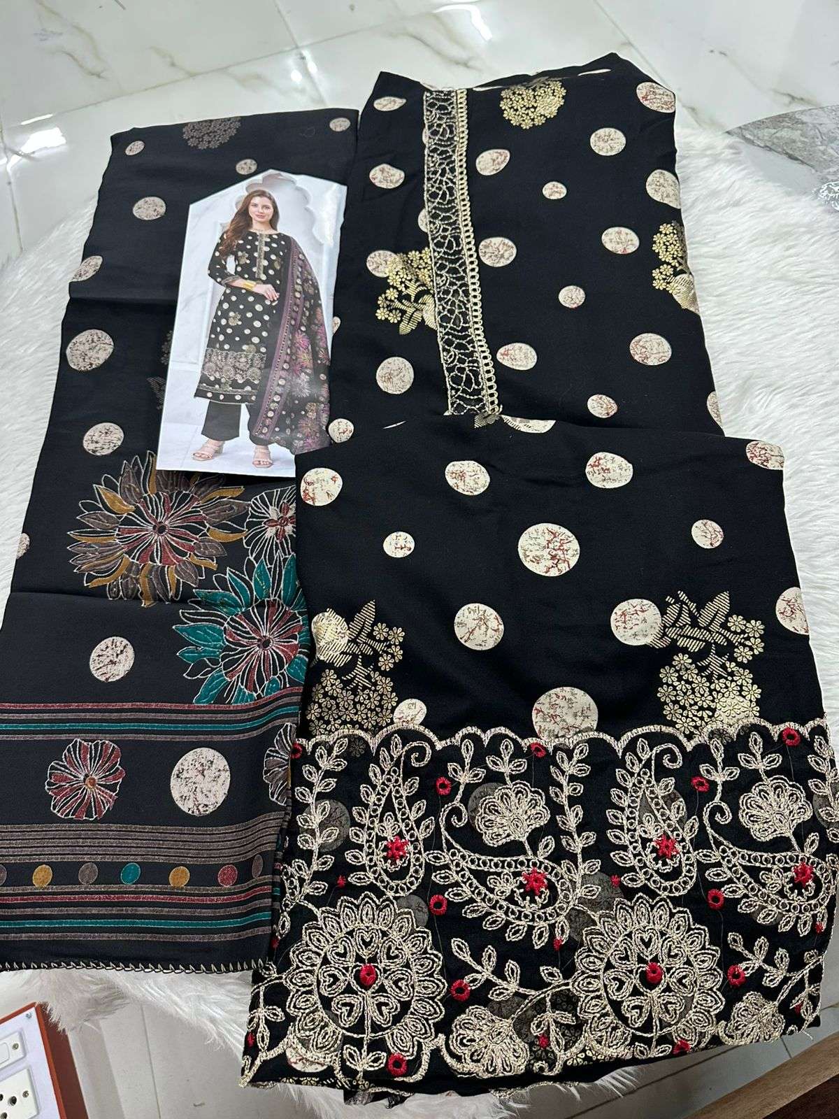 Falah Premium Cotton Collection Code - 26069 By Falah Designer Suits - 02