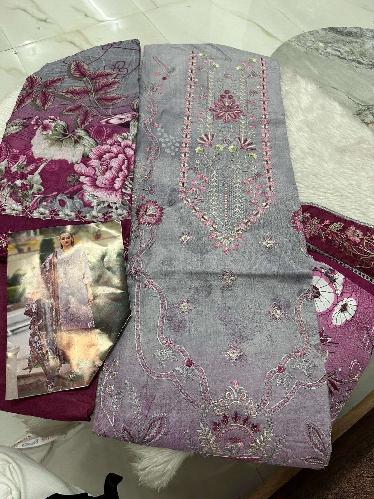 Falah Premium Cotton Collection Code - 26071 By Falah Designer - 01