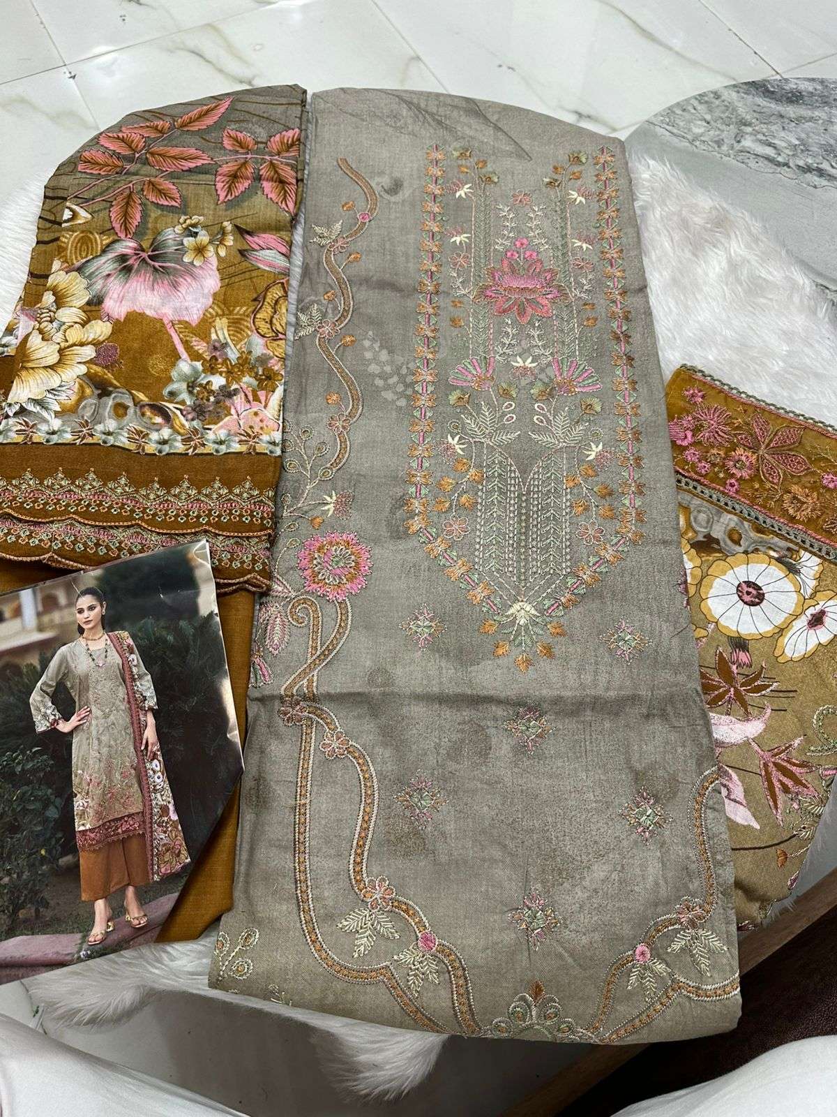 Falah Premium Cotton Collection Code - 26071 By Falah Designer - 03