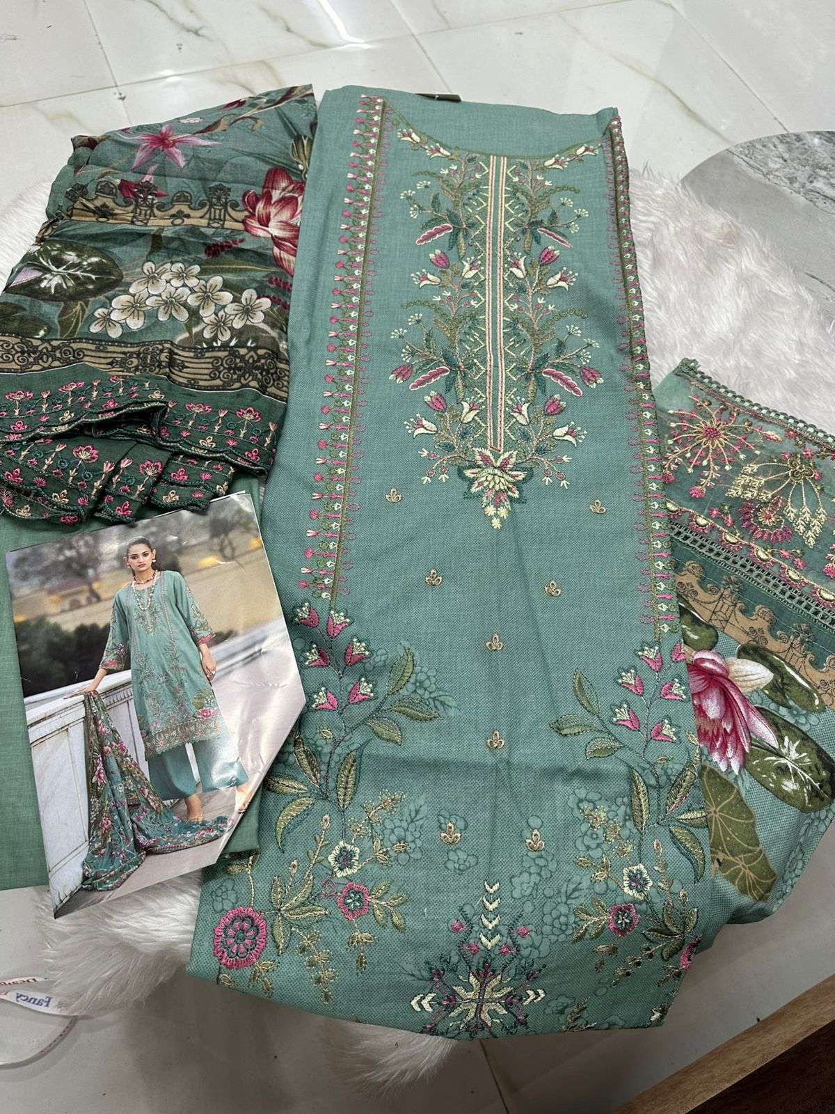 Falah Premium Cotton Collection Code - 26071 By Falah Designer - 06