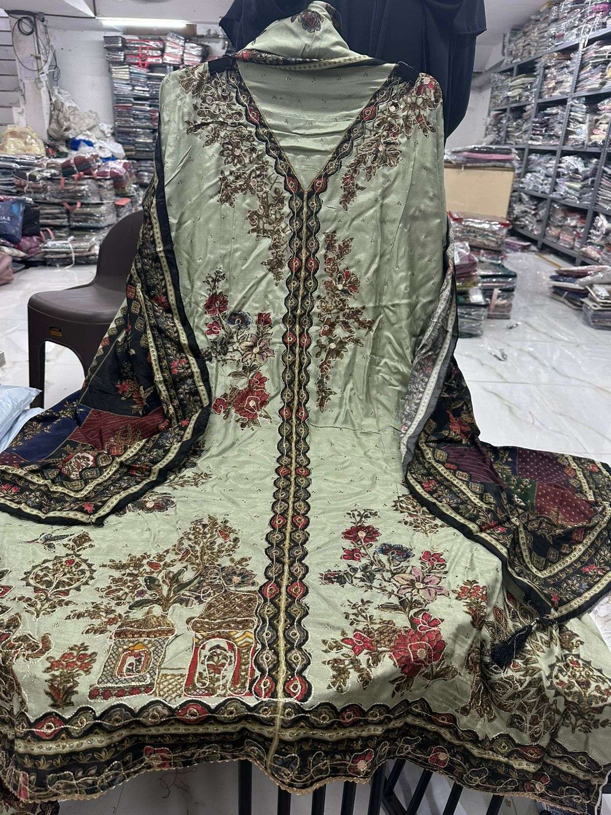 Falah Premium Maslin Collection Code - 26047 By Falah Designer Suits	- 04