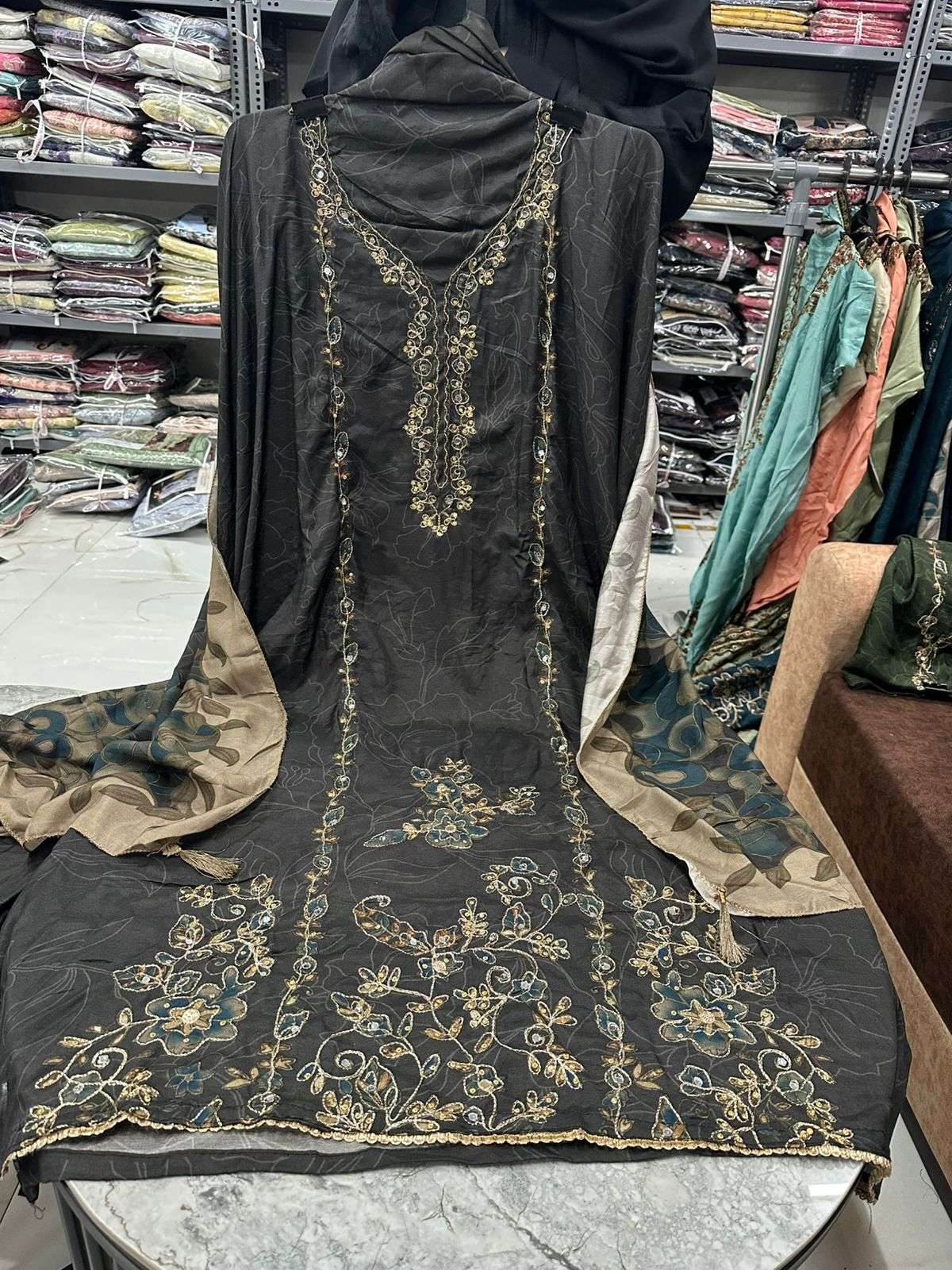 Falah Premium Maslin Collection Code - 30674 By Falah Designer Suits - 04