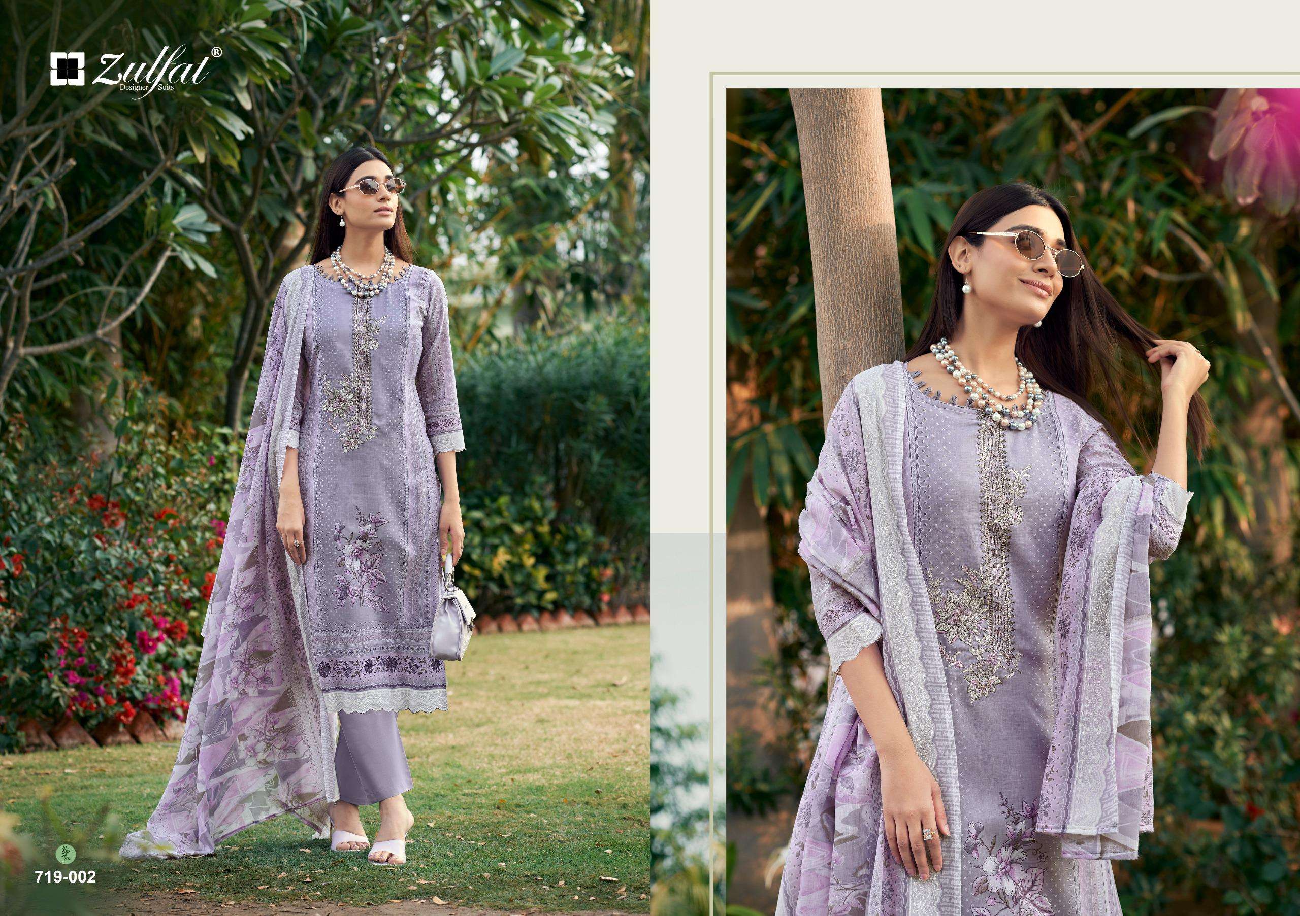 FIRDAUS EXCLUSIVE DESIGNER COLLECTION BY ZULFAT DESIGNER SUITS  - 02
