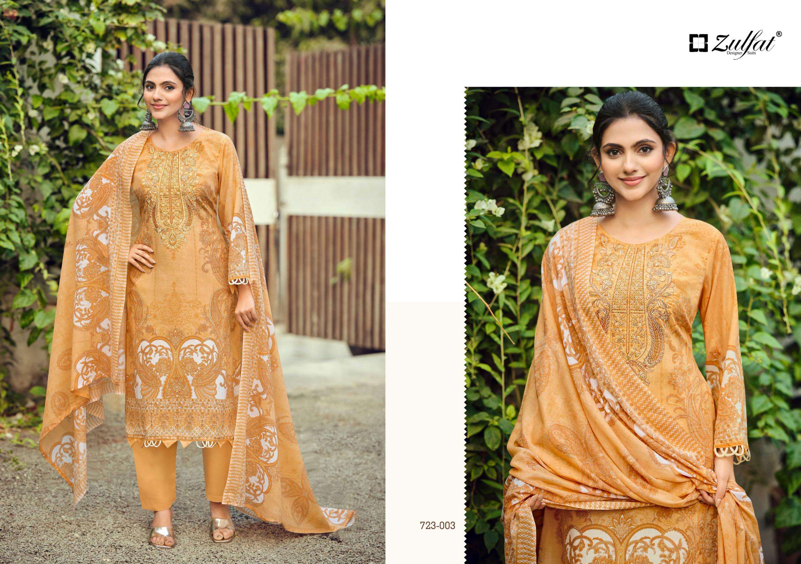 FIRDAUS VOL - 02 BY ZULFAT DESIGNER SUITS - 03