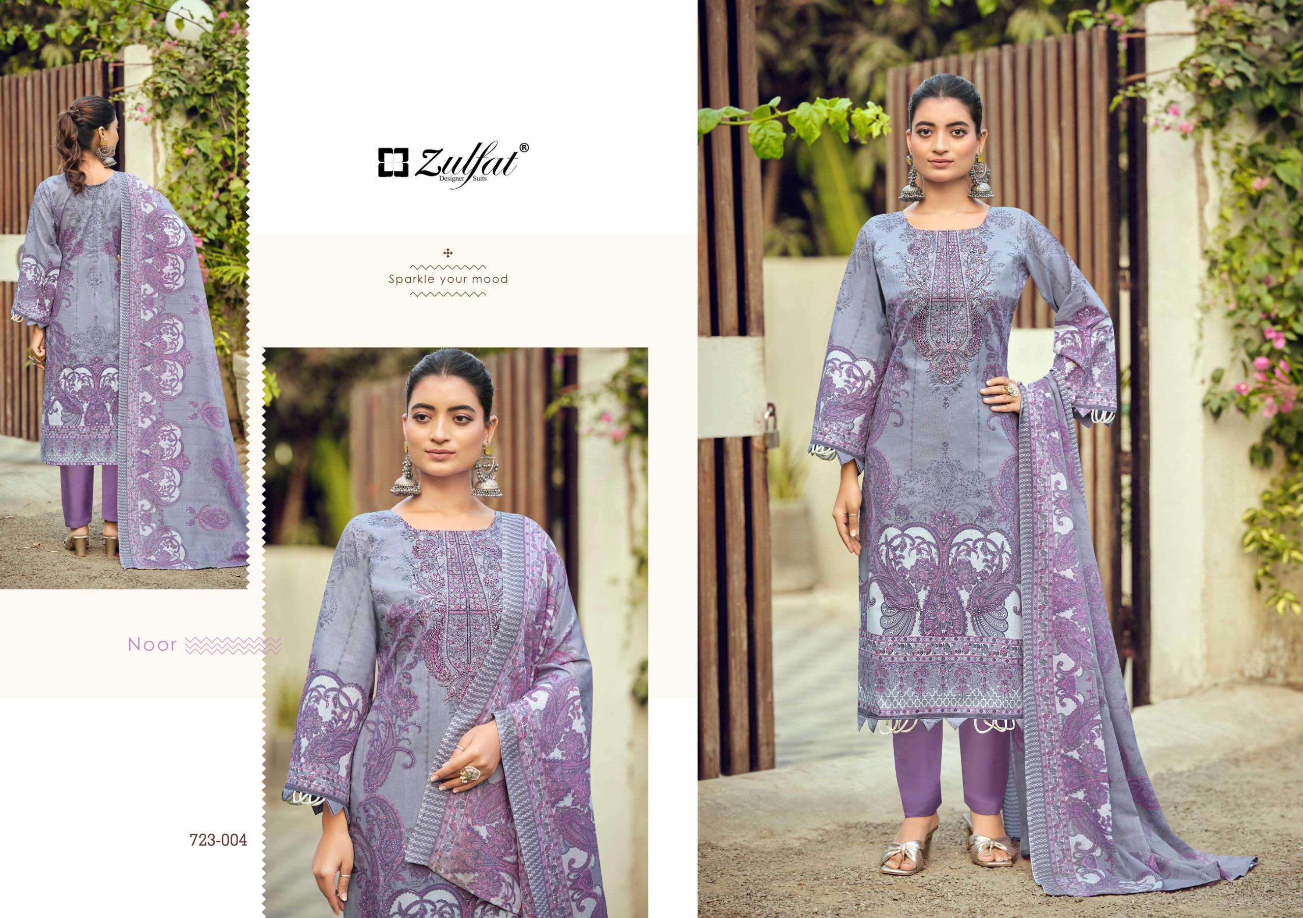 FIRDAUS VOL - 02 BY ZULFAT DESIGNER SUITS - 04