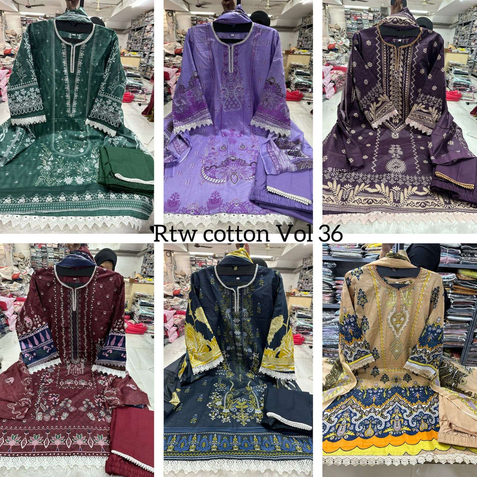 HEAVY COTTON LUXURY COLLECTION VOL - 36 BY RTW - 01 - 06