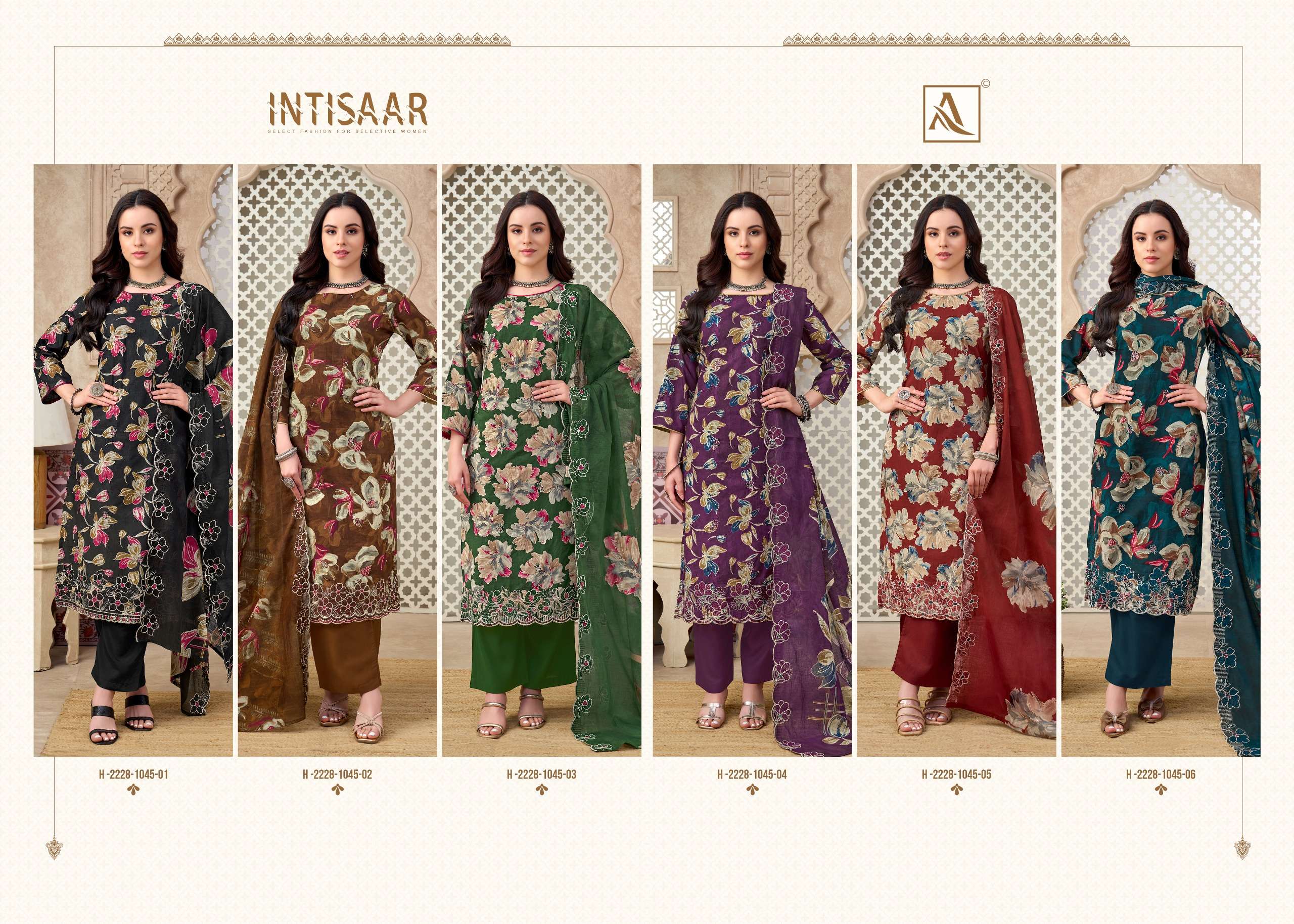 INTISAAR BY ALOK SUIT - 01 - 06