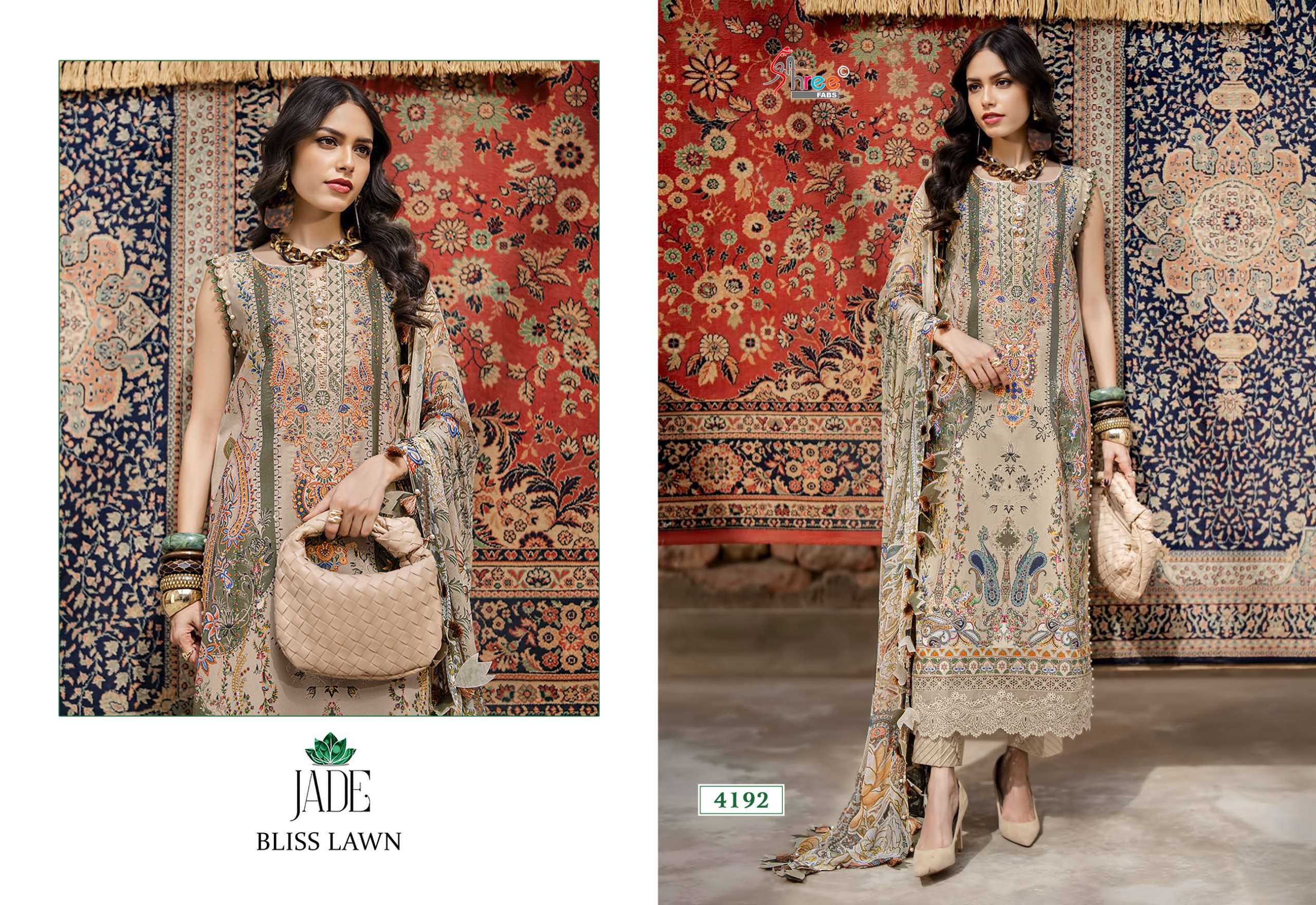 JADE BLISS LAWN BY SHREE FABS - 02