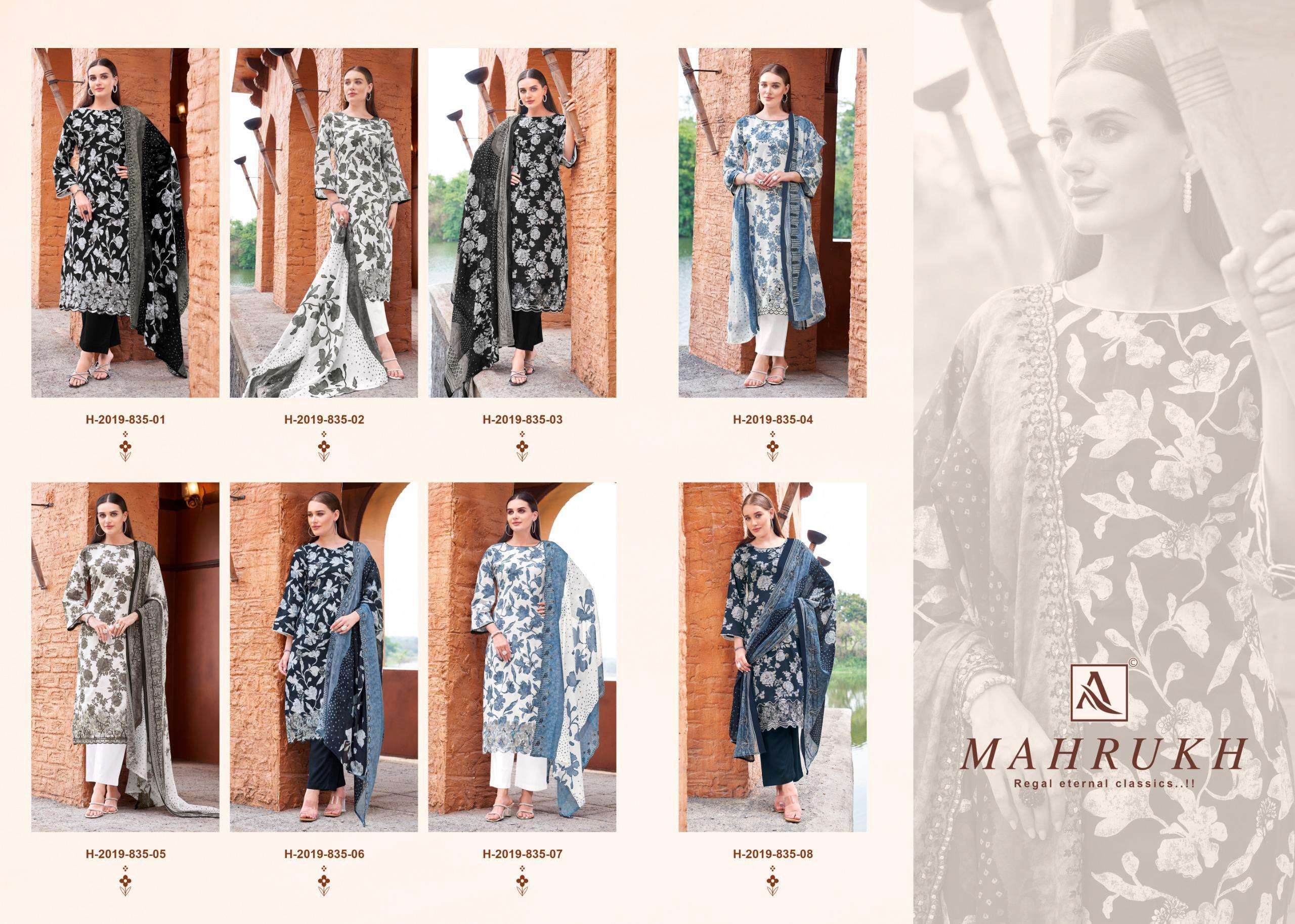 MAHRUKH BY ALOK SUIT - 01 - 08