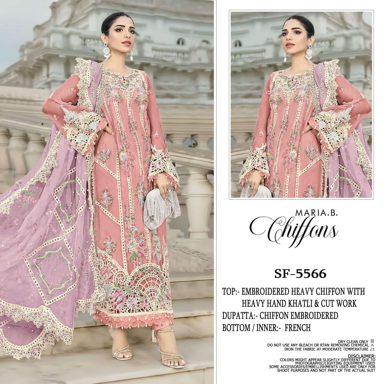 MARIA B. CHIFFONS D.NO. SF - 5566 BY SHREE FABS - 01