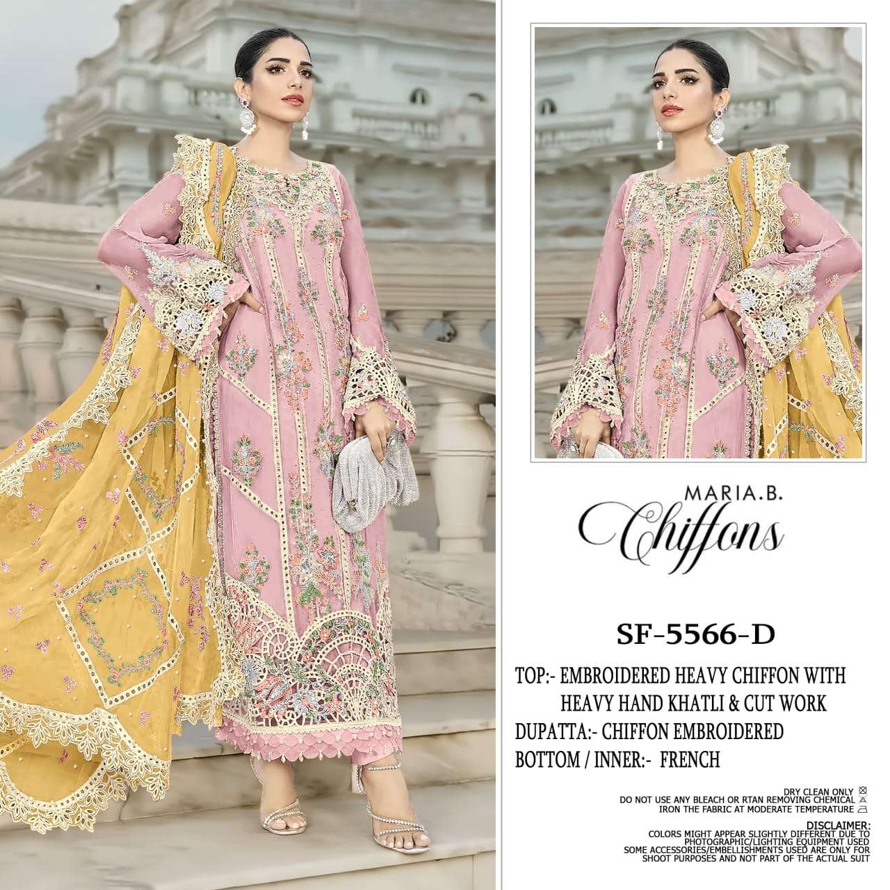 MARIA B. CHIFFONS D.NO. SF - 5566 BY SHREE FABS - 04