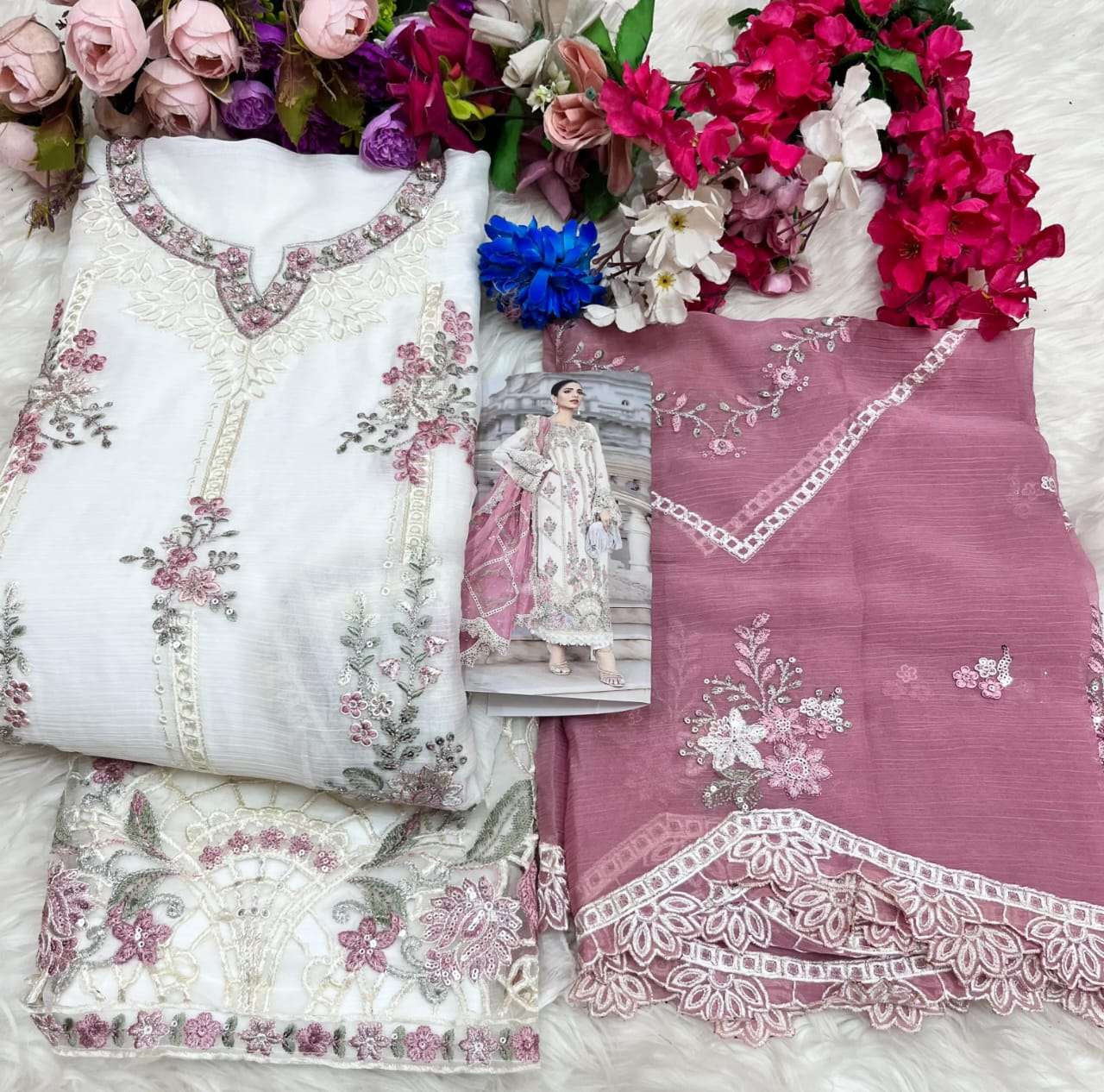 MARIA B. CHIFFONS D.NO. SF - 5566 BY SHREE FABS - 07