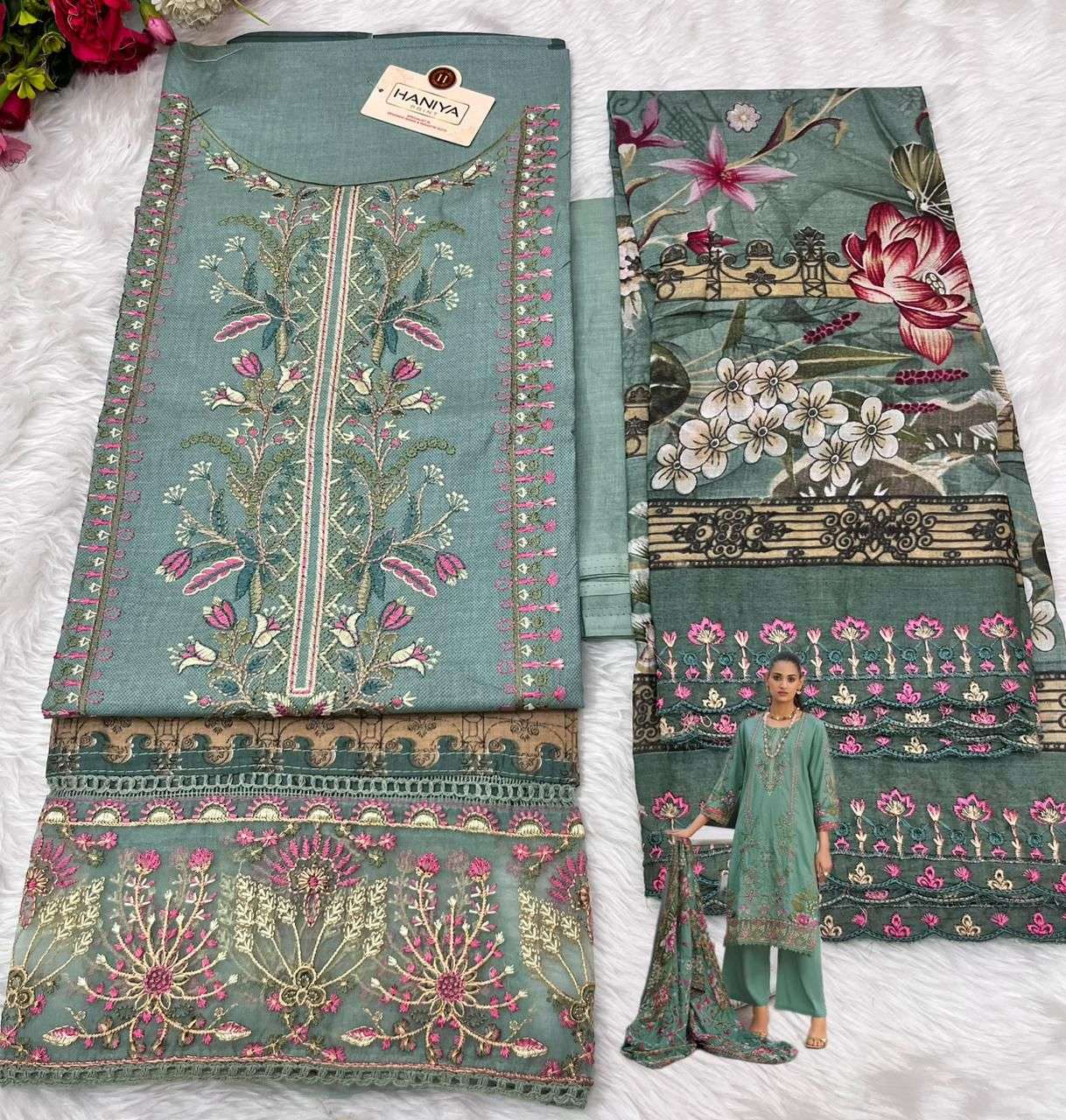 NUSHRAT BY HANIYA PRINT - 07