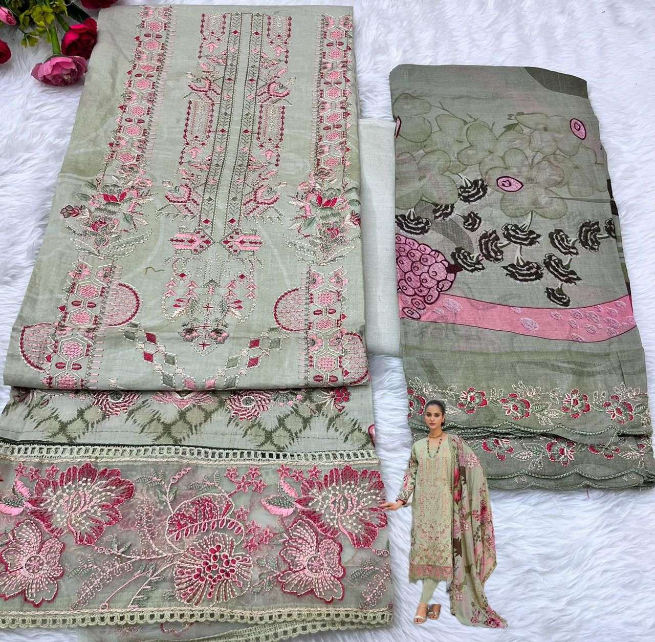 NUSHRAT BY HANIYA PRINT - 08