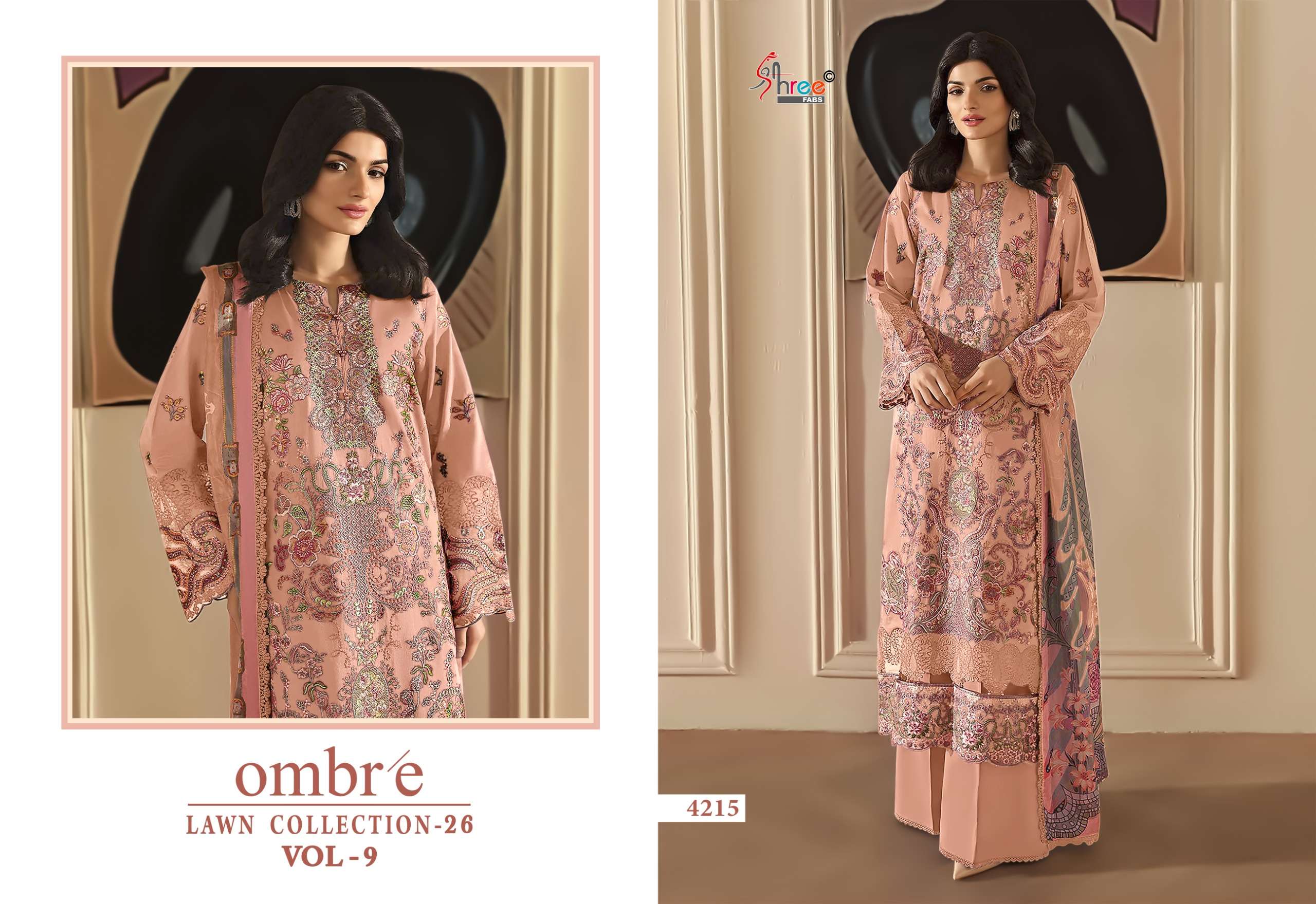 OMBRE LAWN COLLECTION VOL - 09 BY SHREE FABS - 05