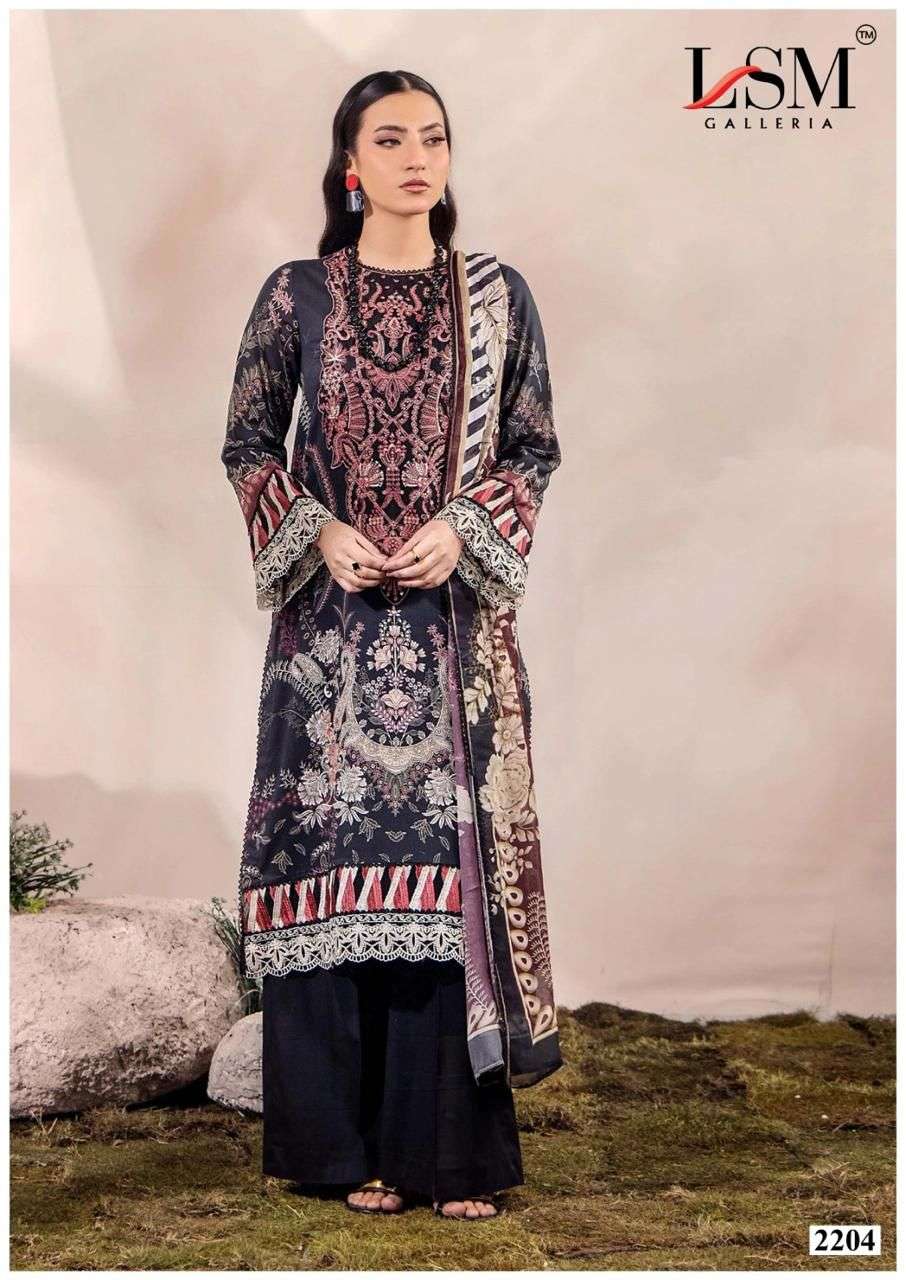 PARIAN DREAM HEAVY LUXURY LAWN COLLECTION VOL - 22 BY LSM GALLERIA - 04