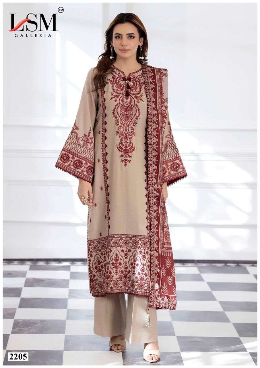 PARIAN DREAM HEAVY LUXURY LAWN COLLECTION VOL - 22 BY LSM GALLERIA - 05