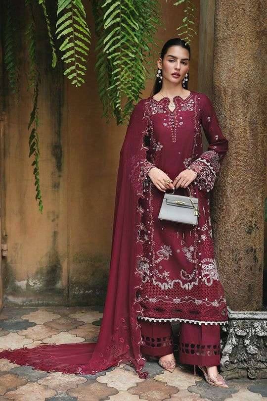 QLINE Luxury Digital Chikankari Lawn Collection 2026 by QALAMKAR-11
