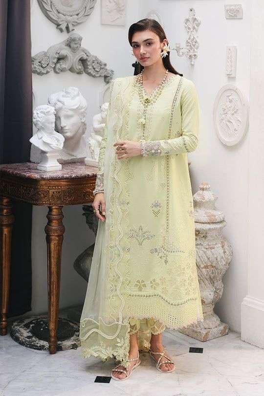 QLINE Luxury Digital Chikankari Lawn Collection 2026 by QALAMKAR-15