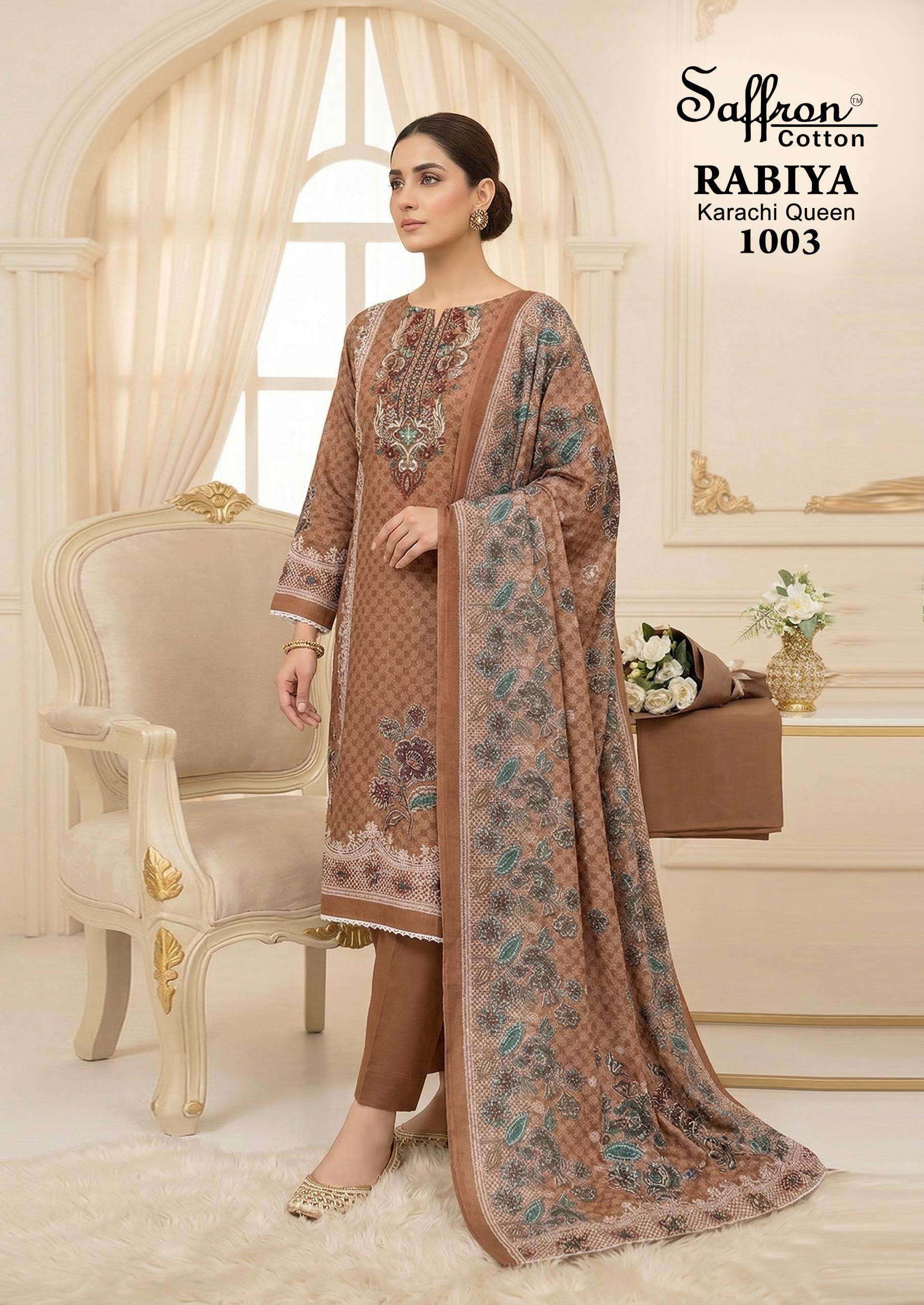 RABIYA KARACHI QUEEEN BY SAFFRON COTTON - 03