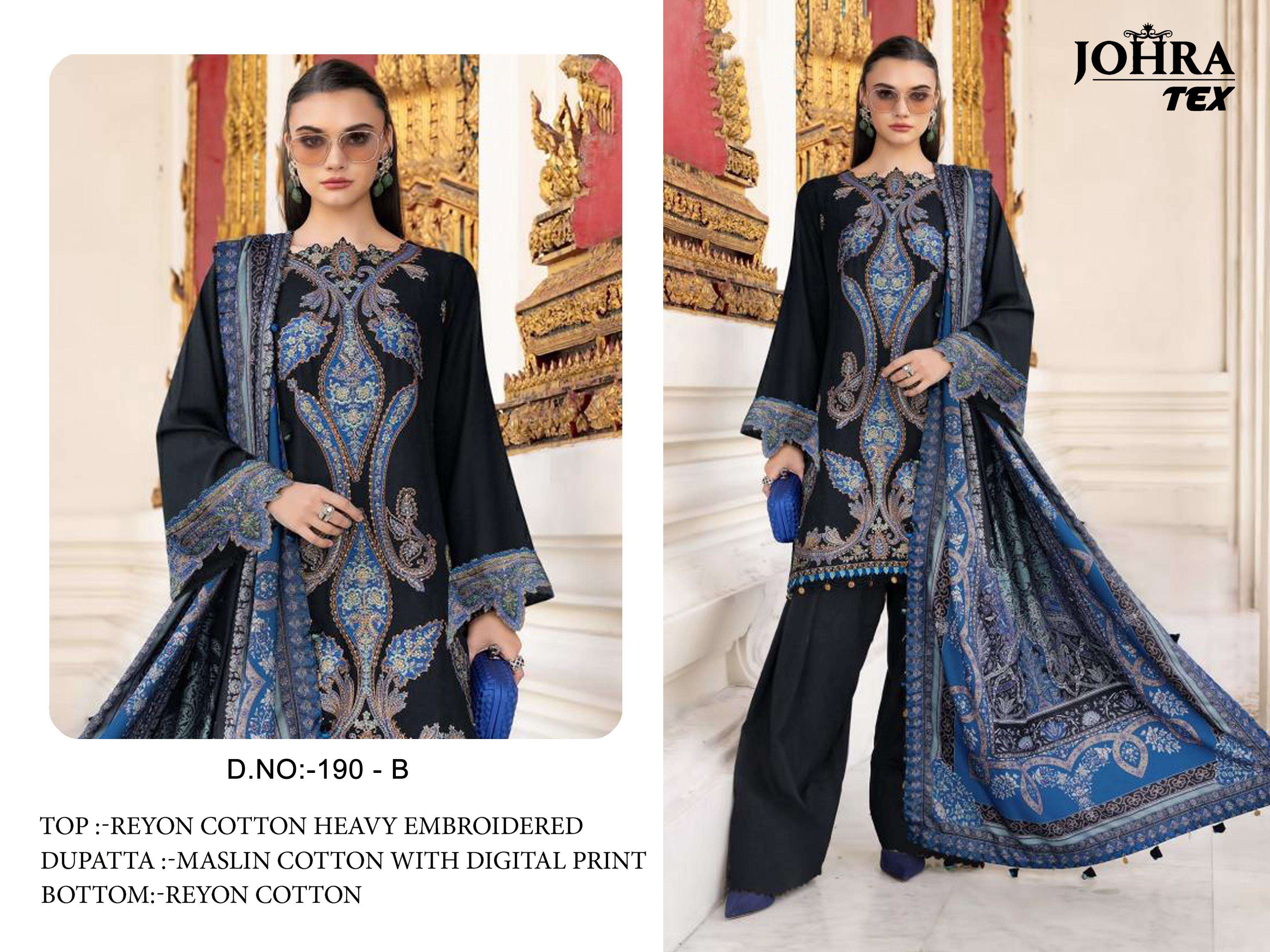 RAYON COLLECTION D NO. JT-190 B BY JOHRA TEX - 01
