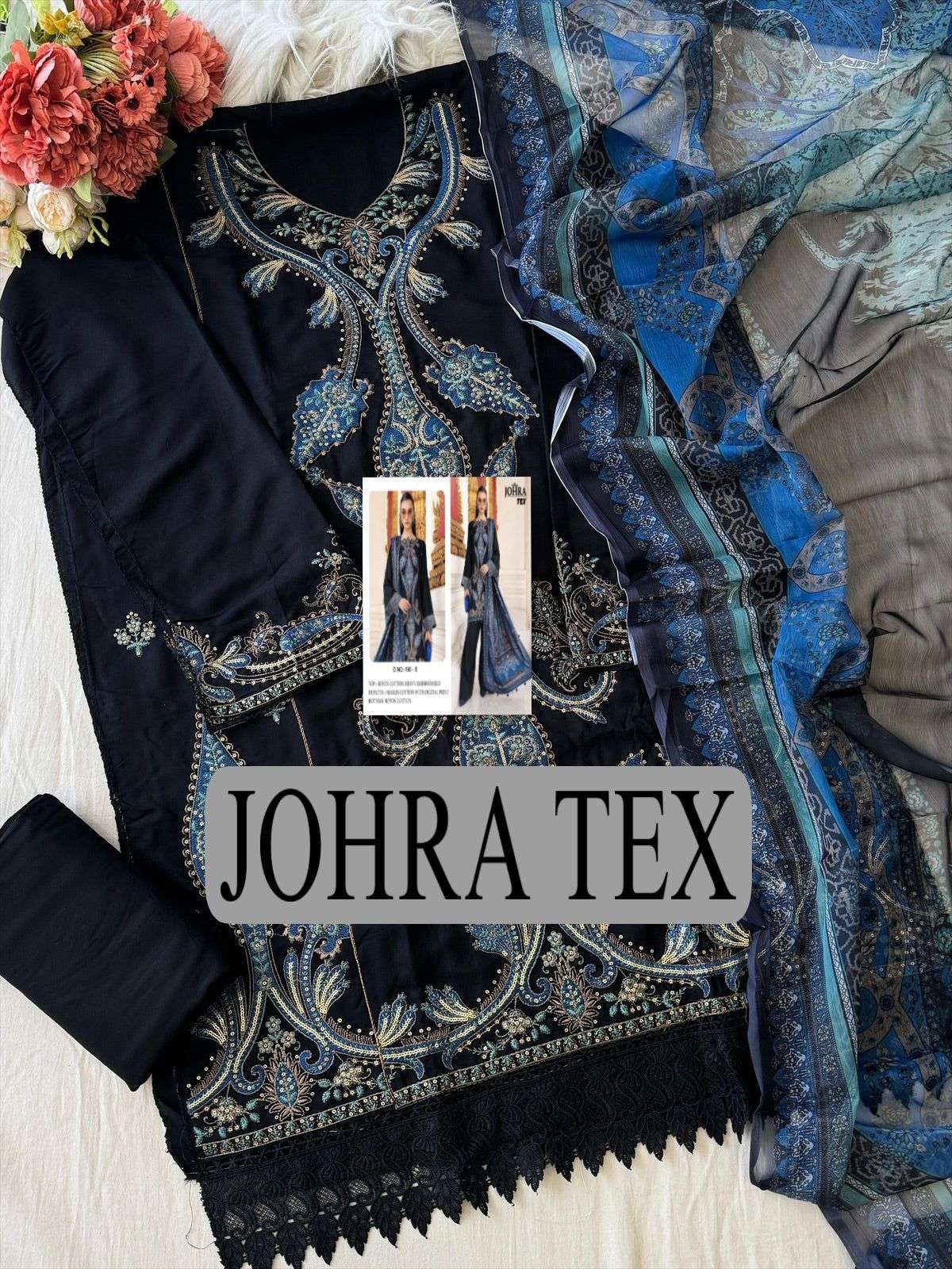 RAYON COLLECTION D NO. JT-190 B BY JOHRA TEX - 02