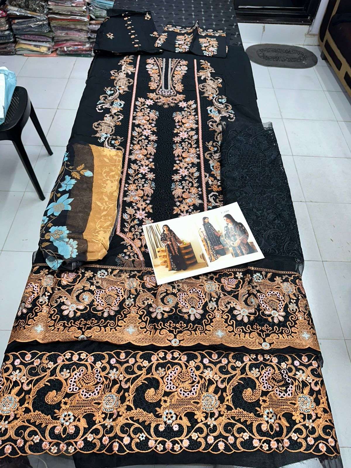 Riwayat Luxury Lawn Collection Vol - 14 By Ramsha - 07