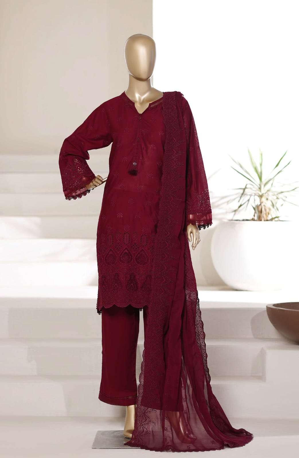 RTW Chikankari 3D LaserWork Lawn Collection 2026 by Sadabahar-02