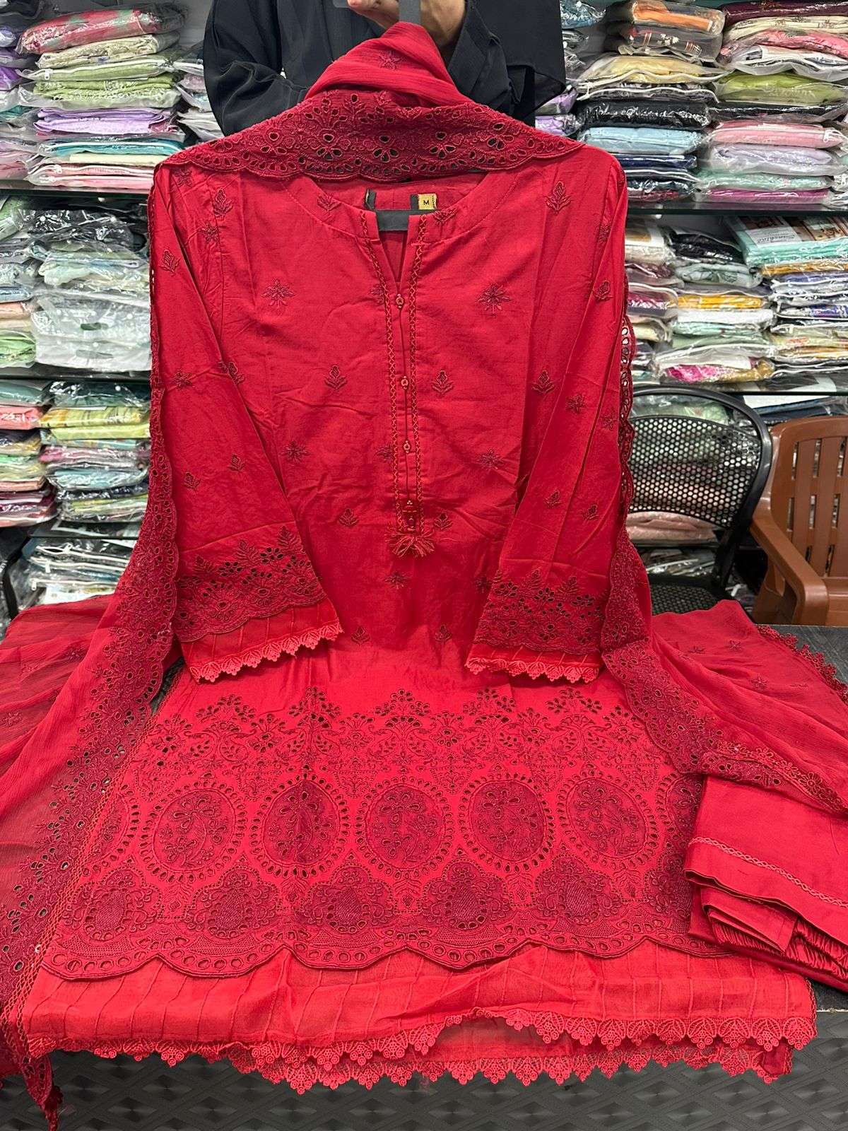 RTW Chikankari 3D LaserWork Lawn Collection 2026 by Sadabahar-08