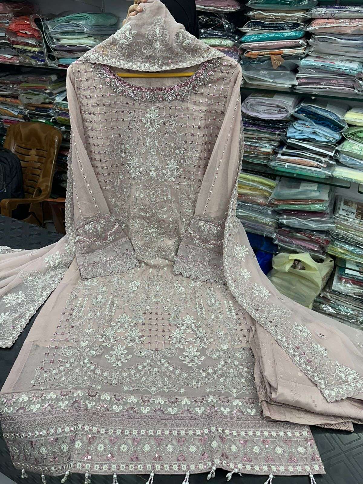 RTW Luxurious-Embroidered Chiffon Formals Tawakkal-02