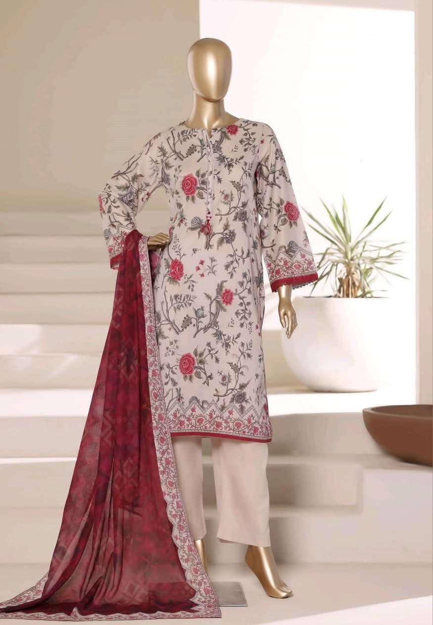 RTW Printed Lawn Collection 2026 Ready To Wear Sadabahar-16