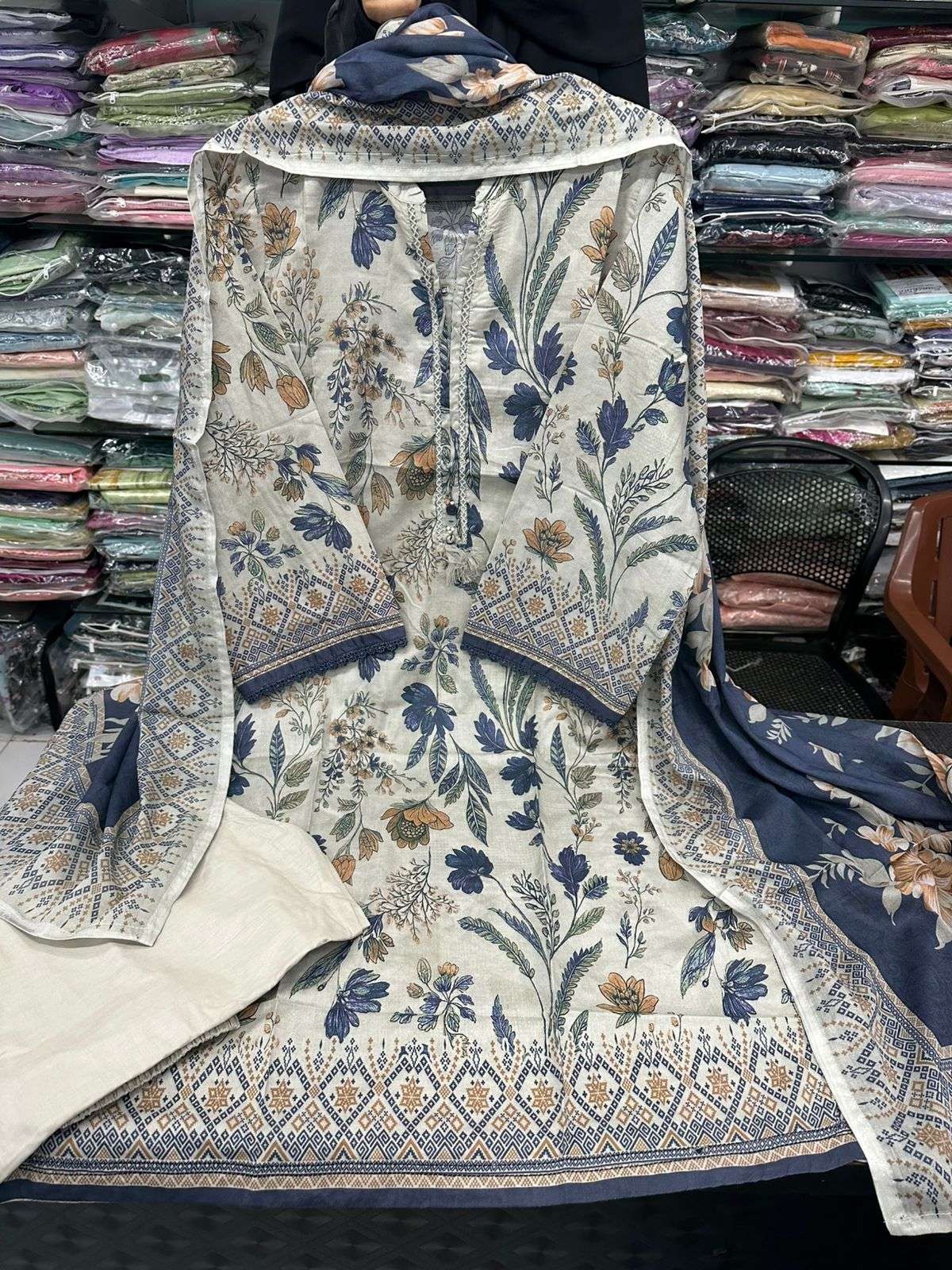 RTW Printed Lawn Collection 2026 Ready To Wear Sadabahar-21