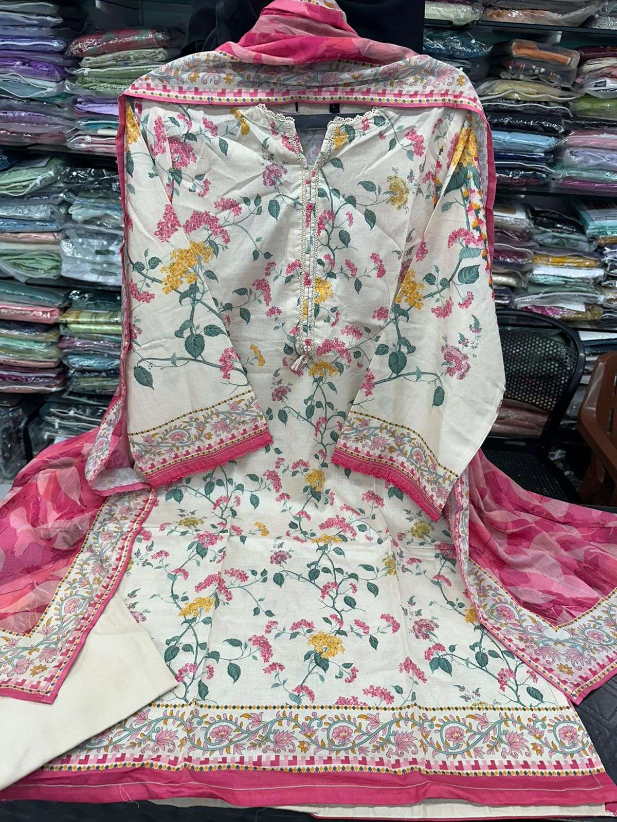 RTW Printed Lawn Collection 2026 Ready To Wear Sadabahar-26
