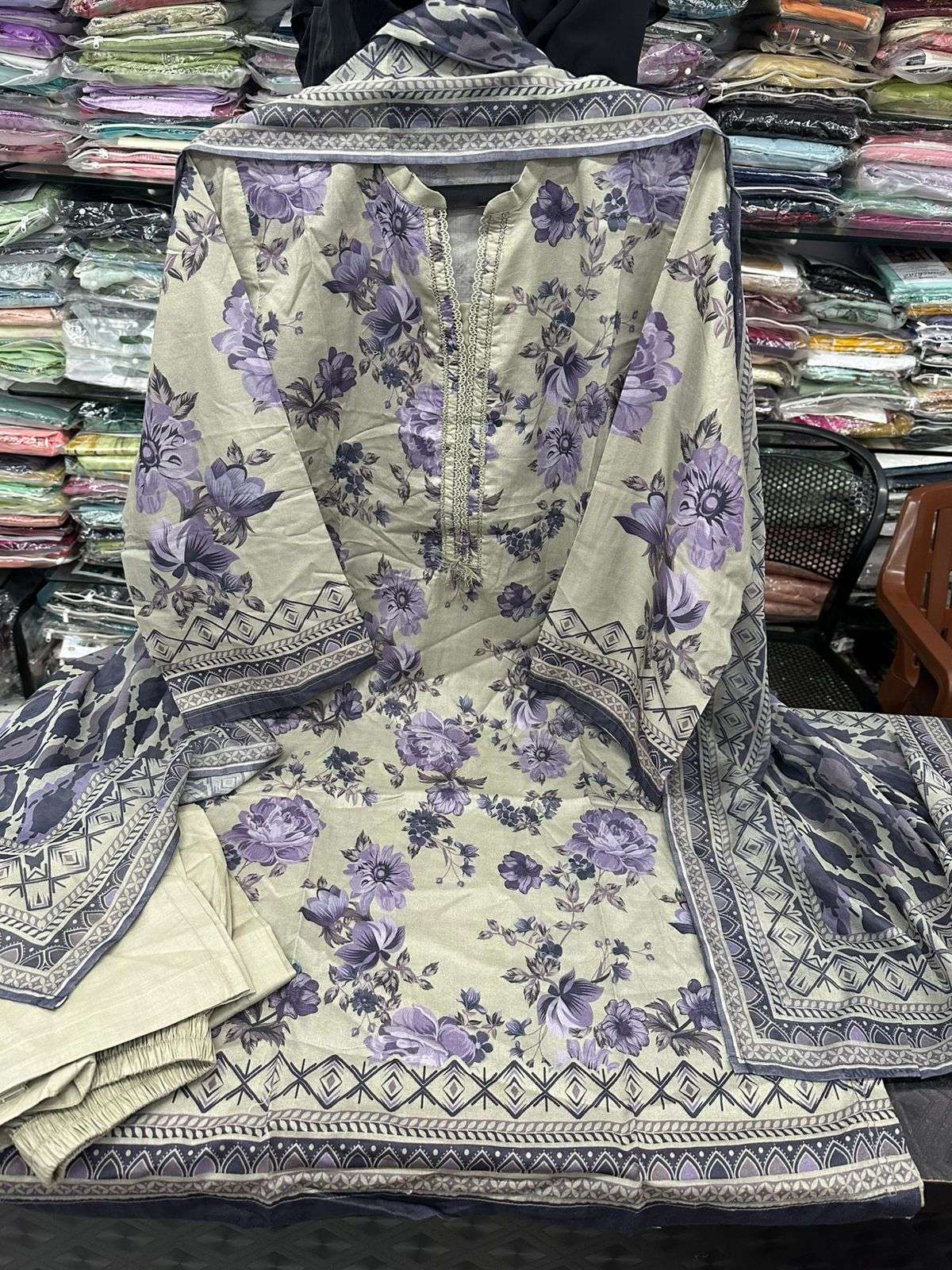 RTW Printed Lawn Collection 2026 Ready To Wear Sadabahar-27
