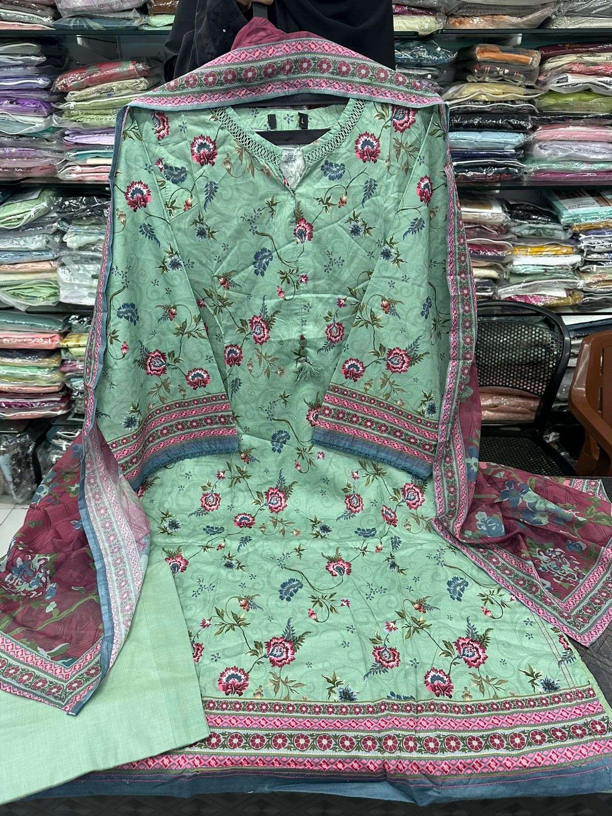 RTW Printed Lawn Collection 2026 Ready To Wear Sadabahar-32