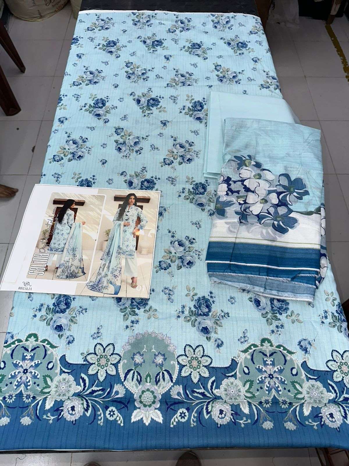 Salina Printed Lawn Collection 2026 Vol - 03 By Regalia Textiles - 03
