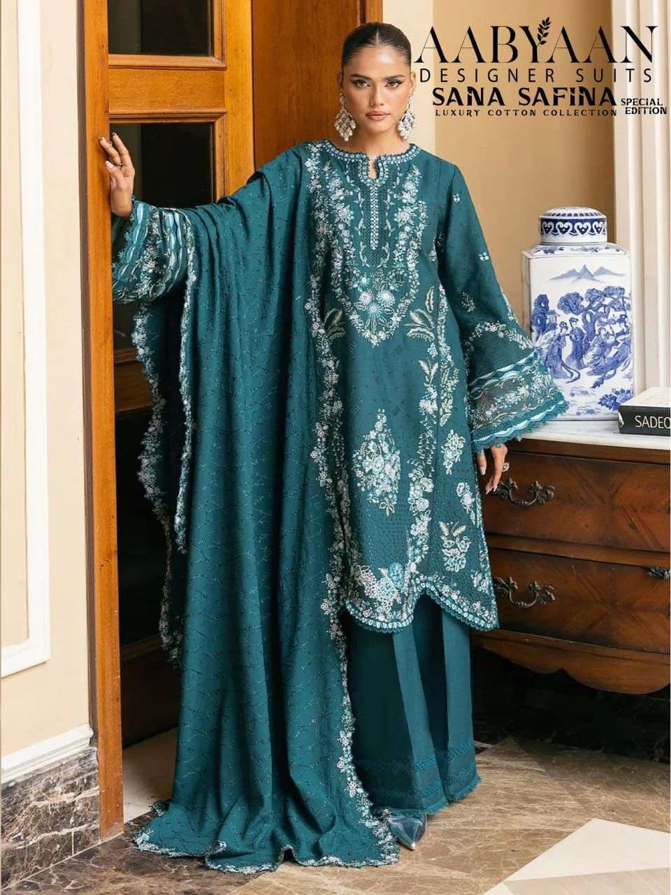 SANA SAFINA SPECIAL EDITION VOL - 02 BY AABYAAN DESIGNER SUIT - 03