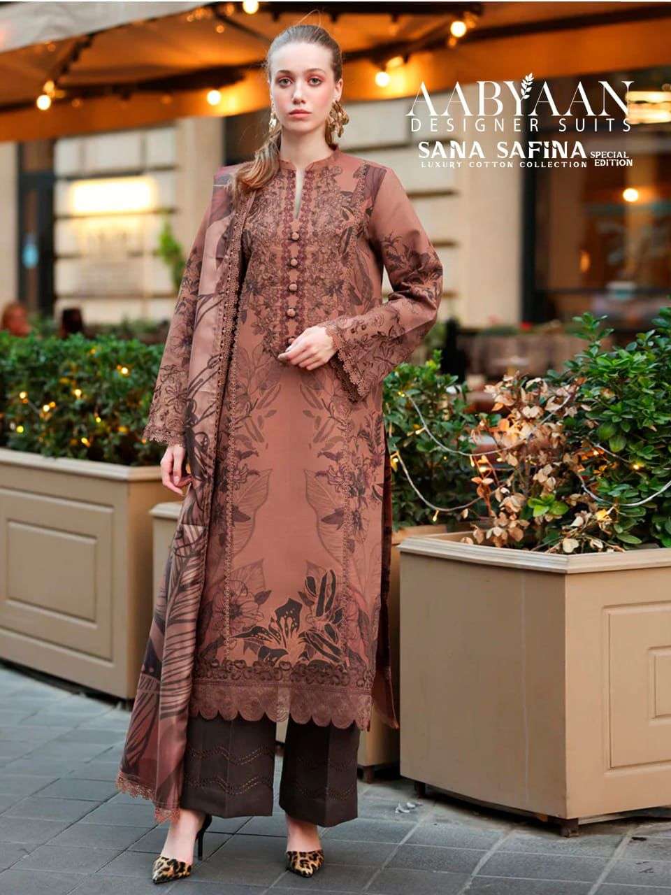 SANA SAFINA SPECIAL EDITION VOL - 02 BY AABYAAN DESIGNER SUIT - 06