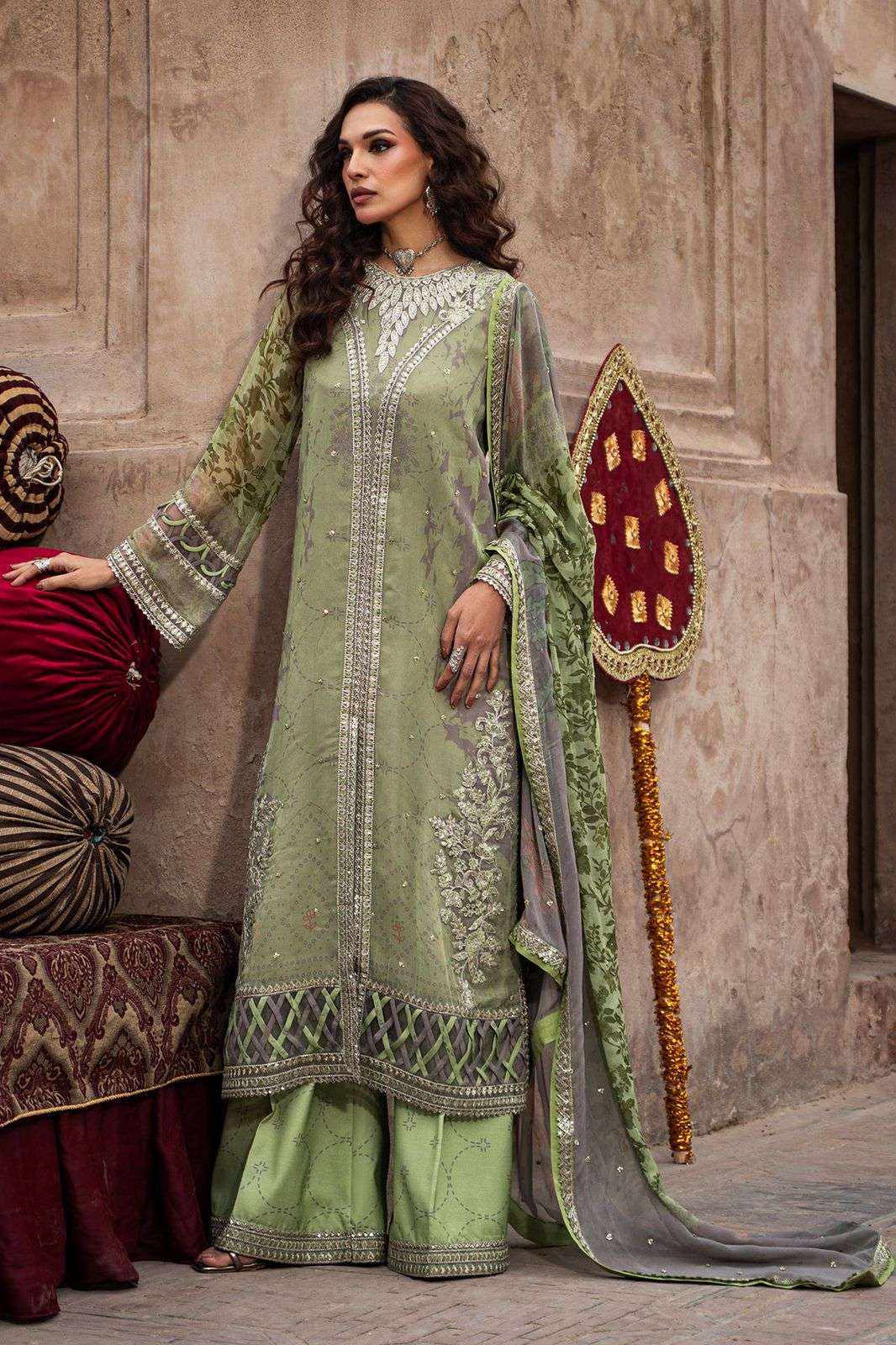 VASAL Luxury Embroidered Chiffon Collection 2026 Vol 1 by Charizma-02