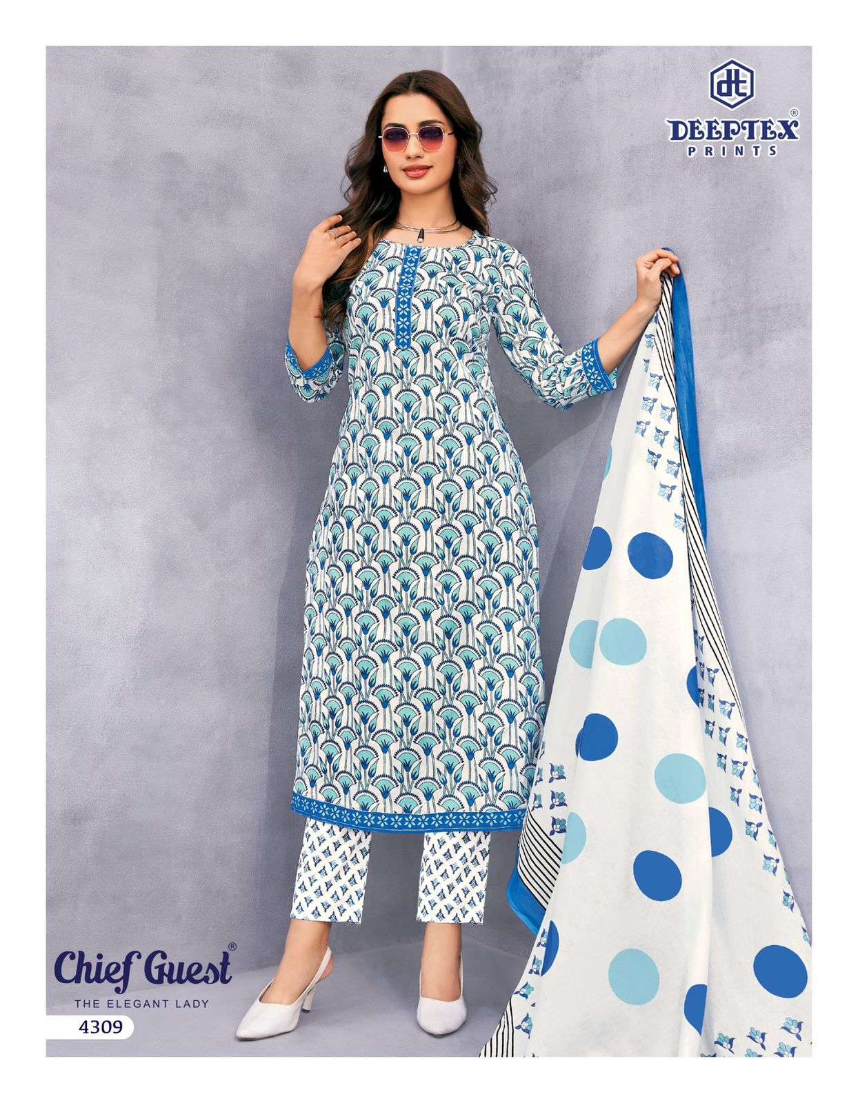 CHIEF GUEST VOL - 43 BY DEEPTEX PRINTS  - 09