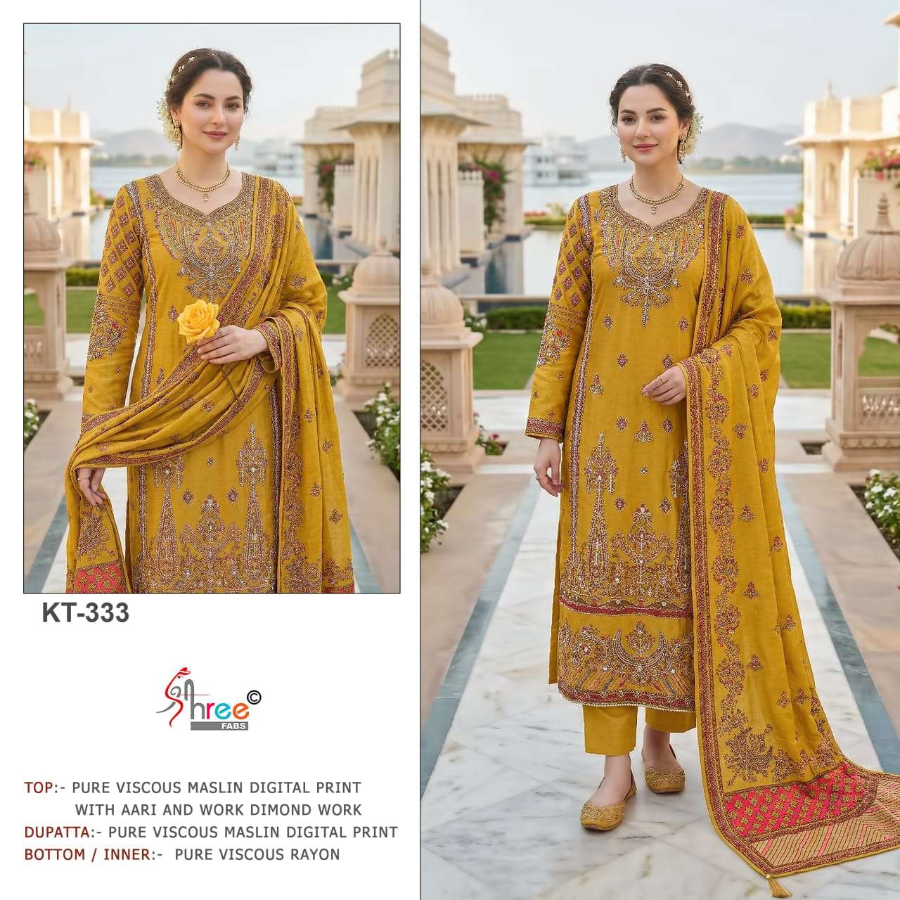 DESIGN NO. KT - 333 BY SHREE FABS - 01