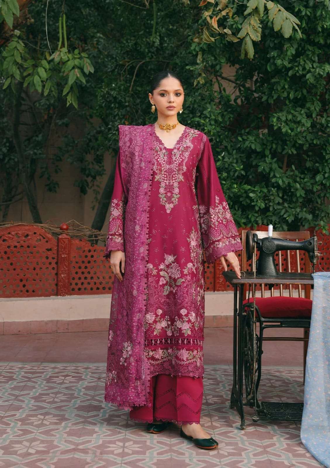 Ek Fasana Luxury Lawn 2026 by KAHF-10