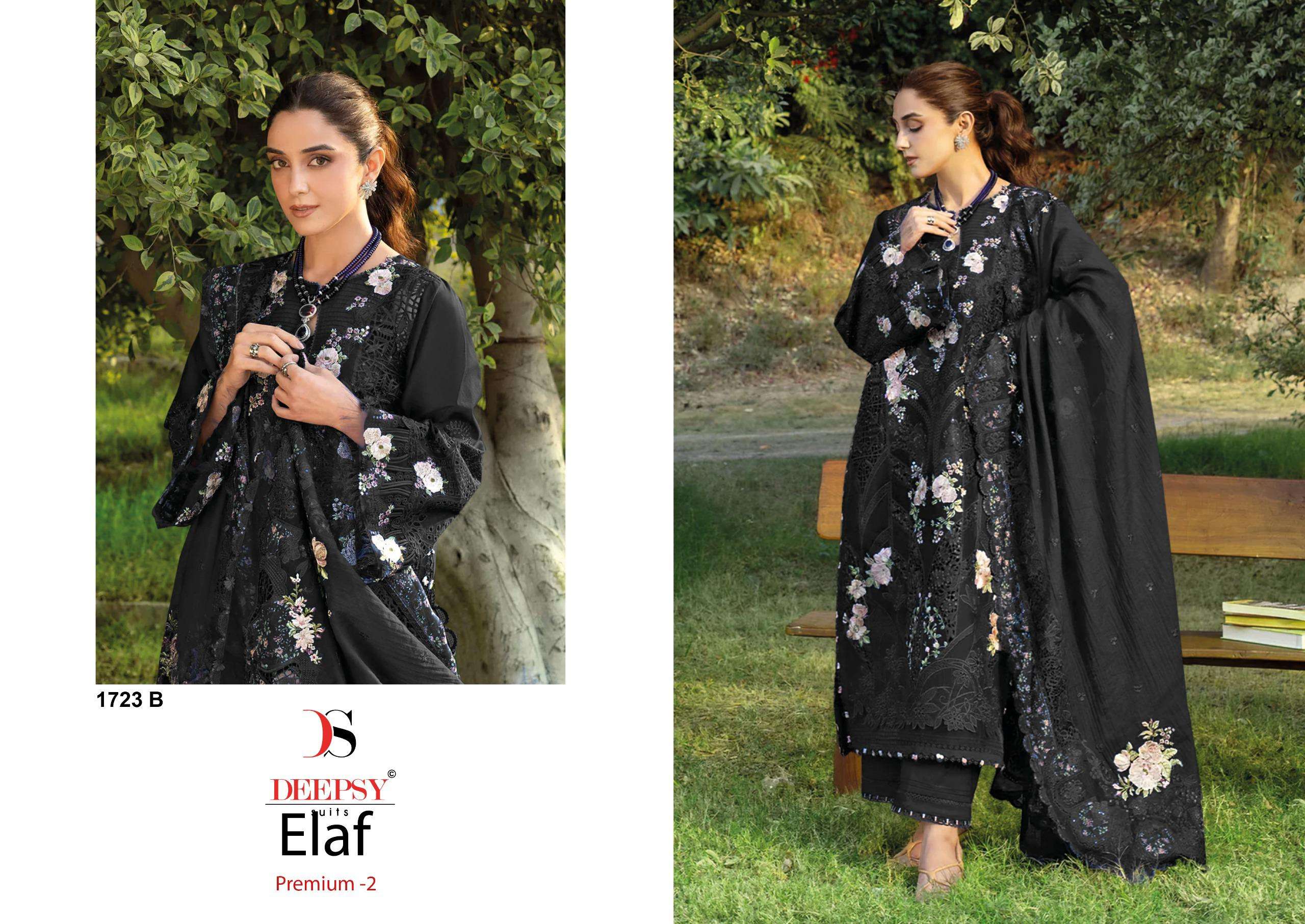 ELAF PREMIUM - 02 DESIGN NO. 1723 BY DEEPSY SUITS - 02